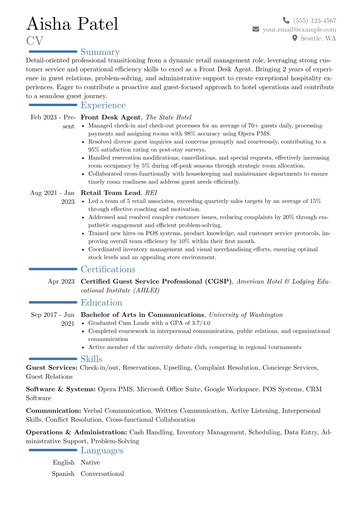 Career changer version - Page 1
