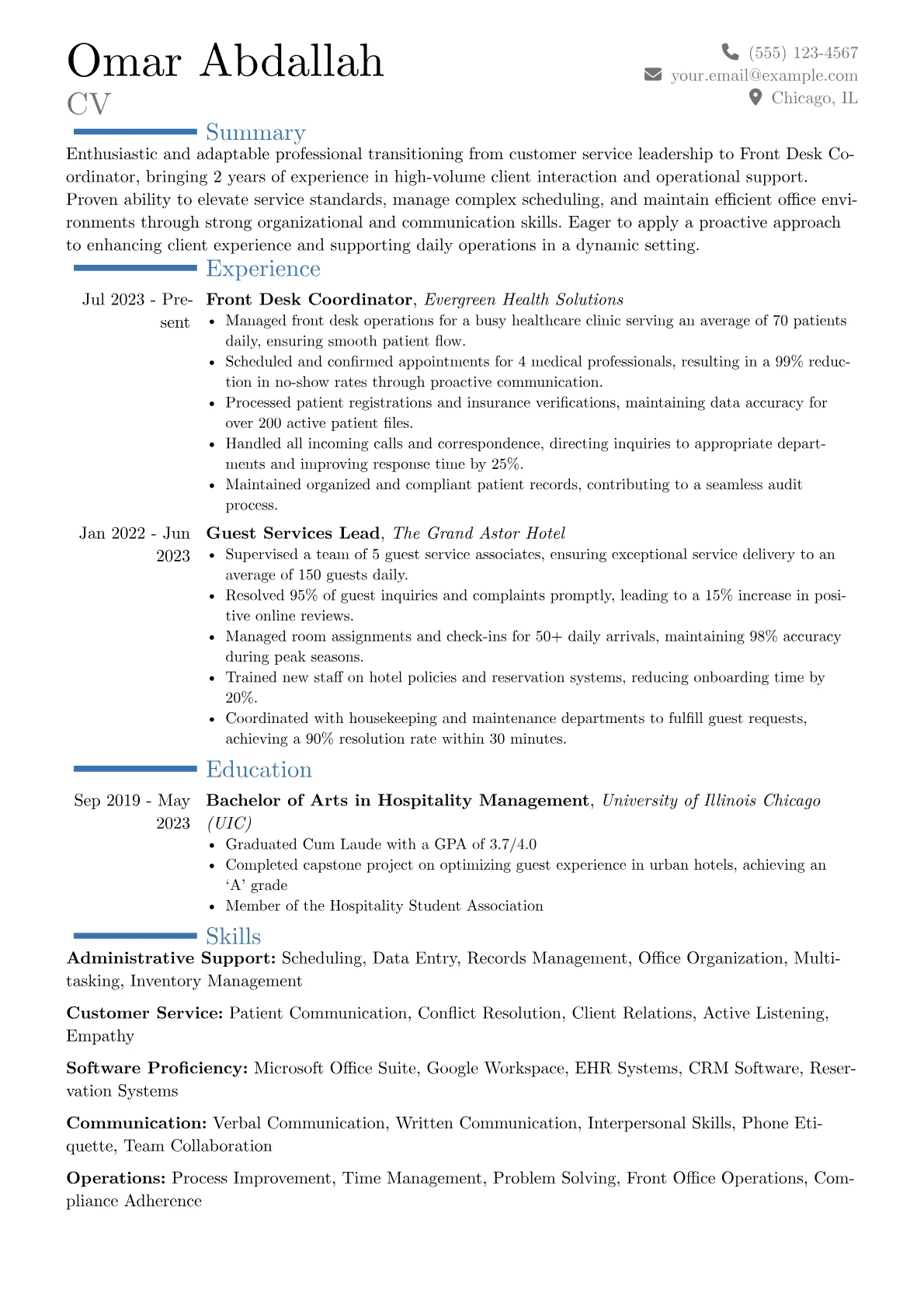 Career changer version - Page 1
