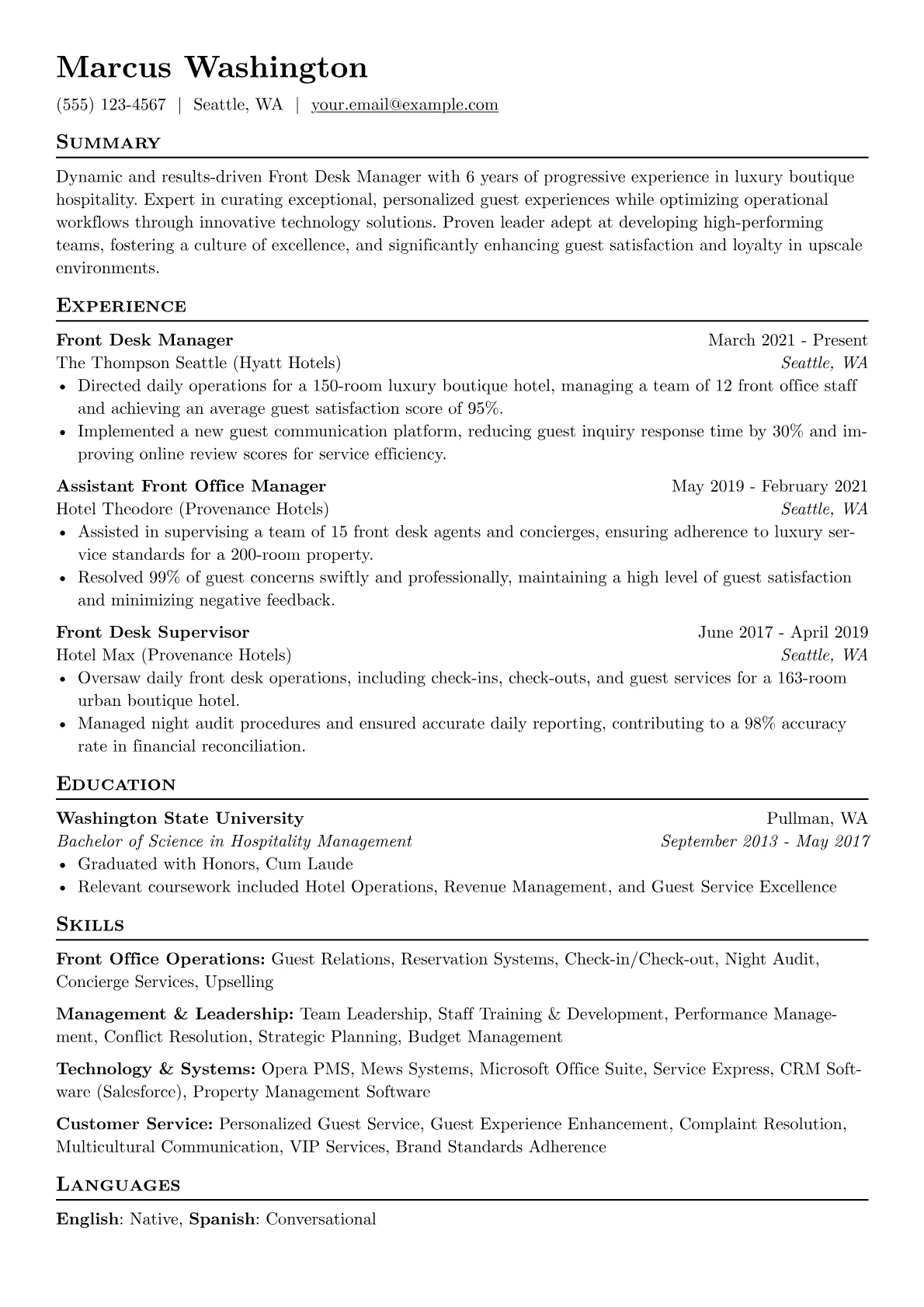 Luxury Boutique Focus version - Page 1