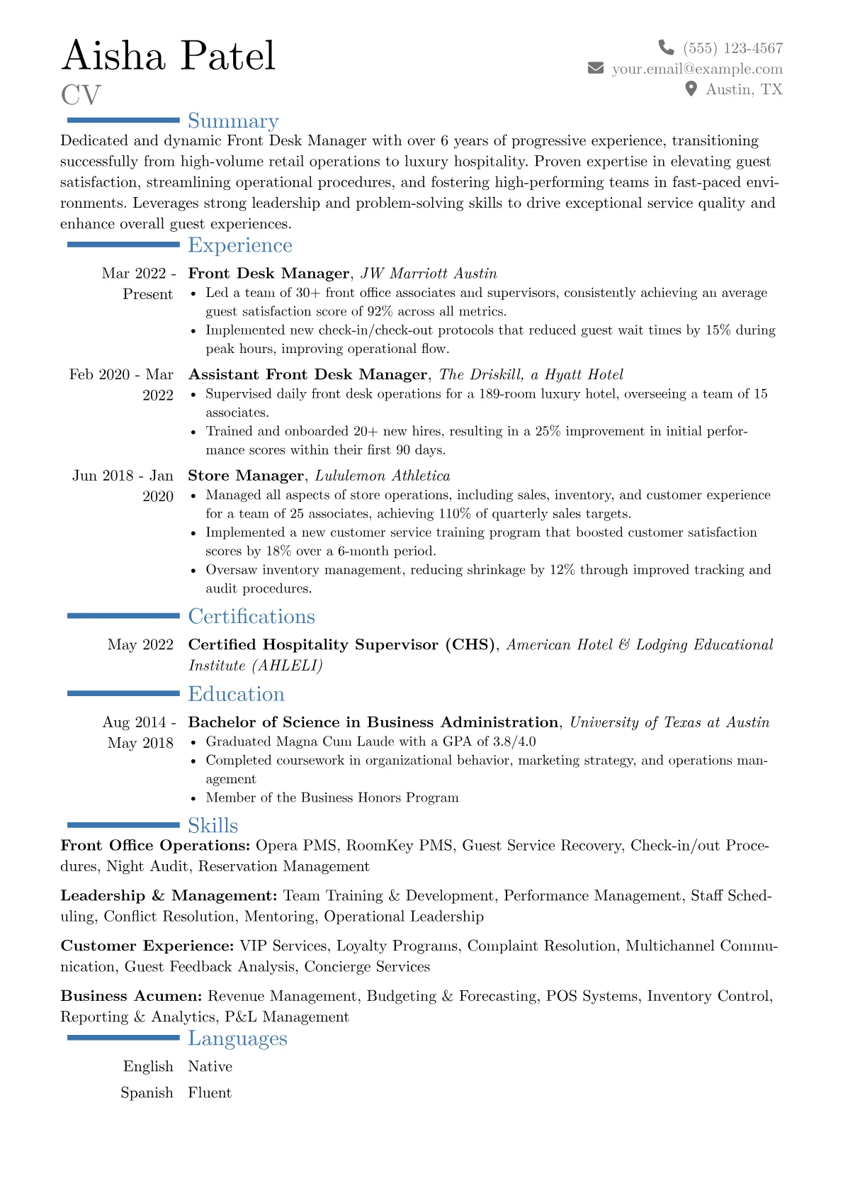Career changer version - Page 1