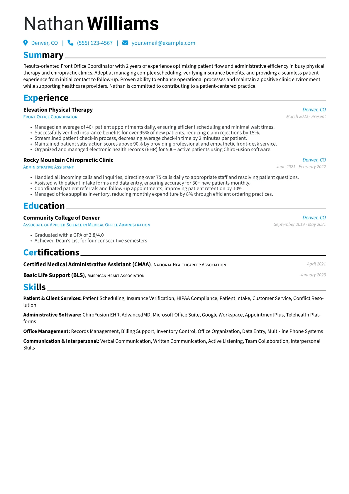 Specialized Clinic Focus version - Page 1