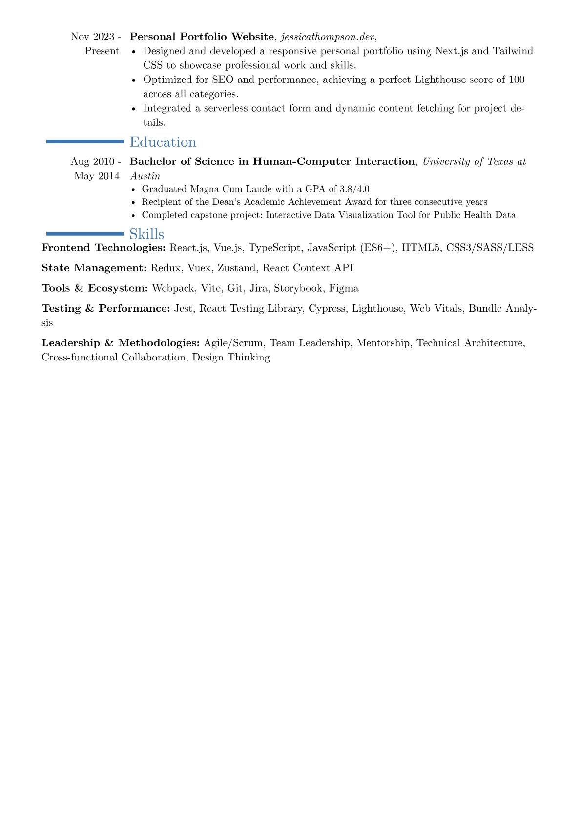 Career changer version - Page 2