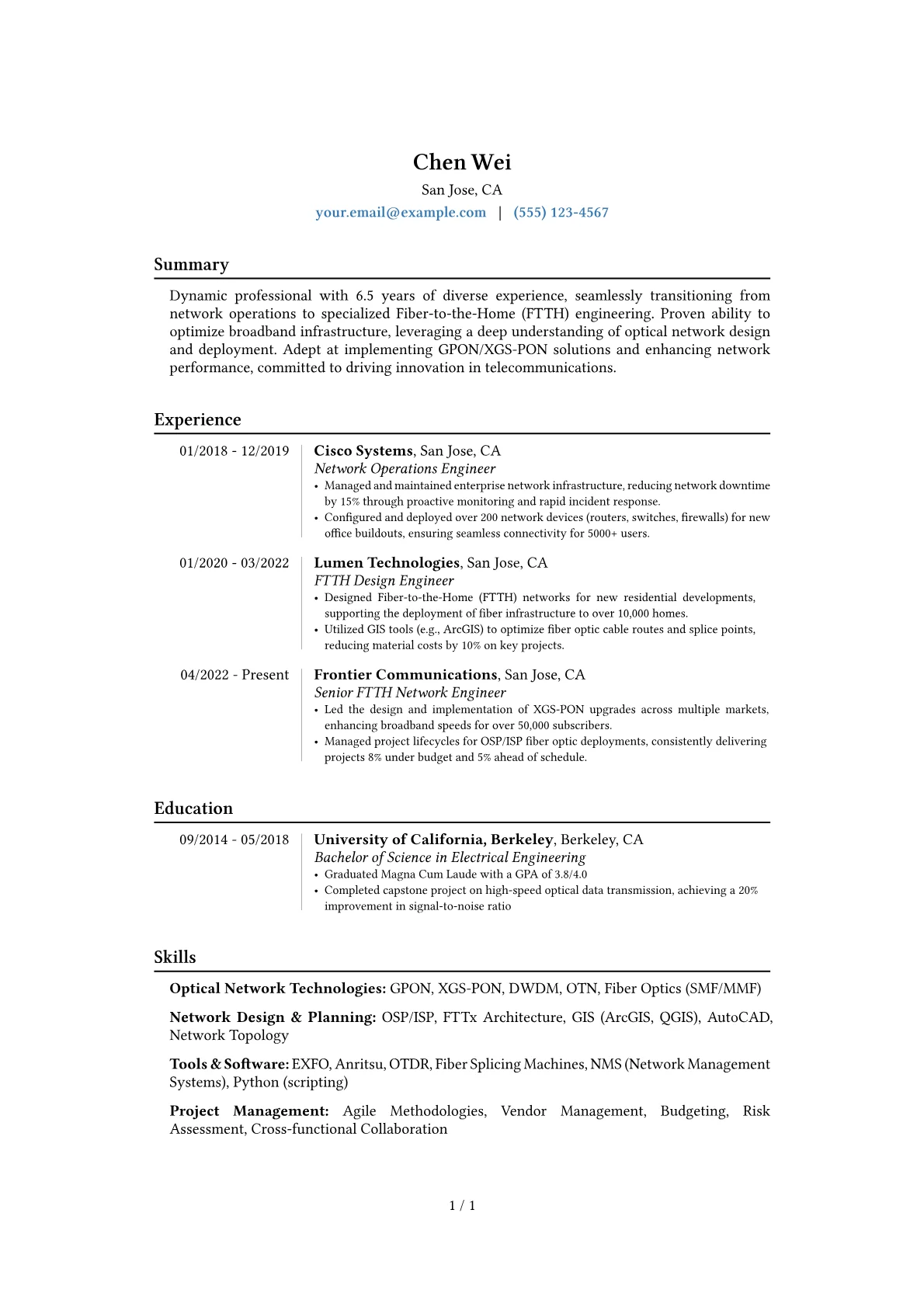 Career changer version - Page 1