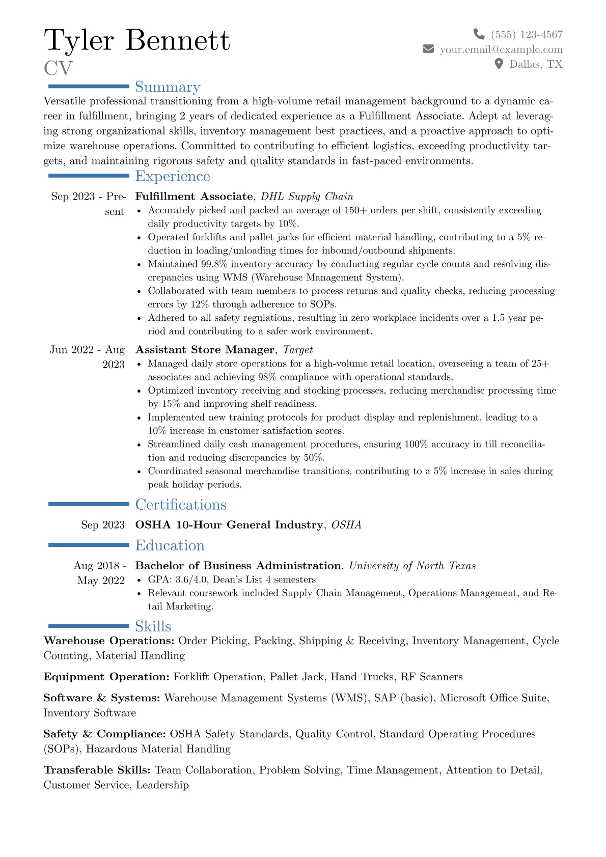 Career changer version - Page 1