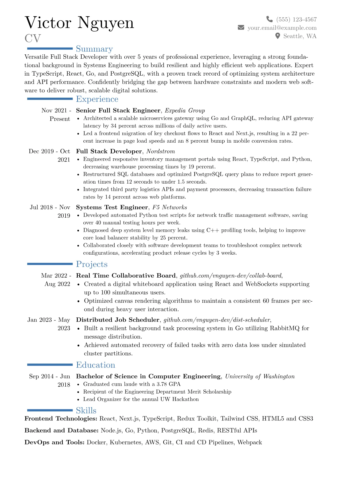 Career changer version - Page 1