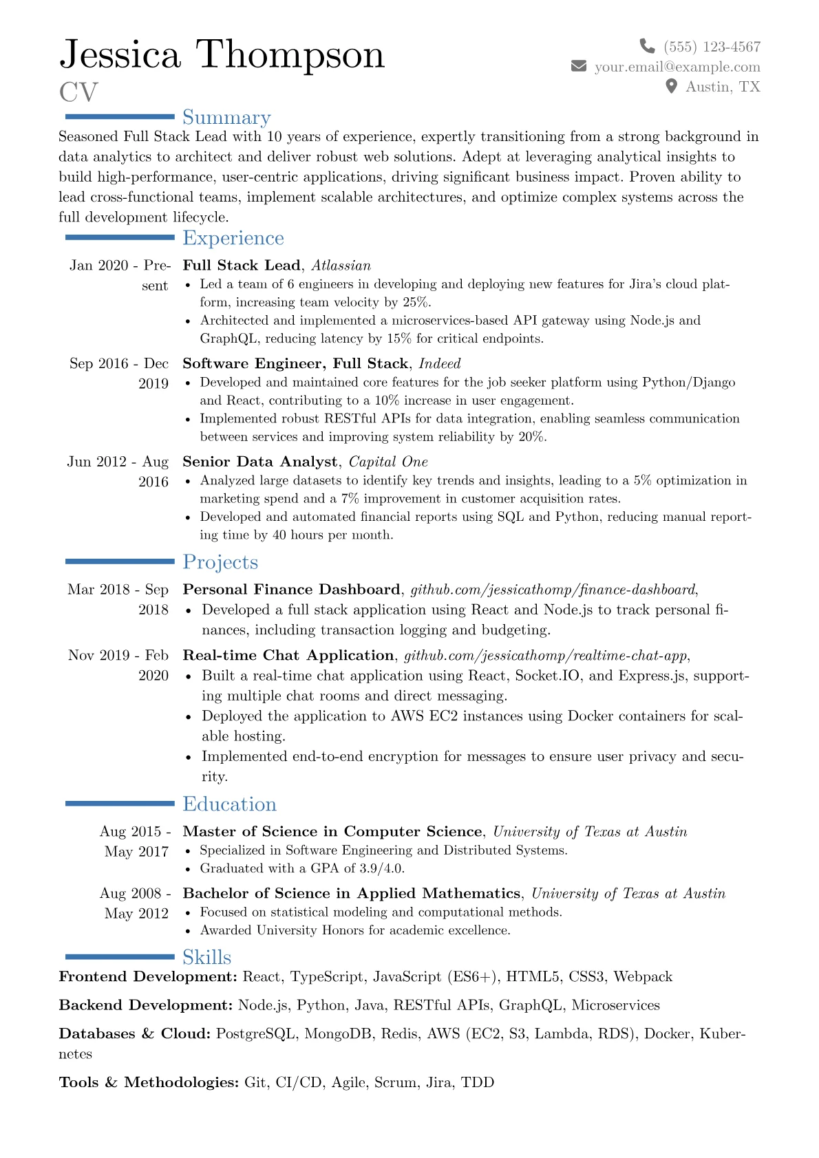 Career changer version - Page 1