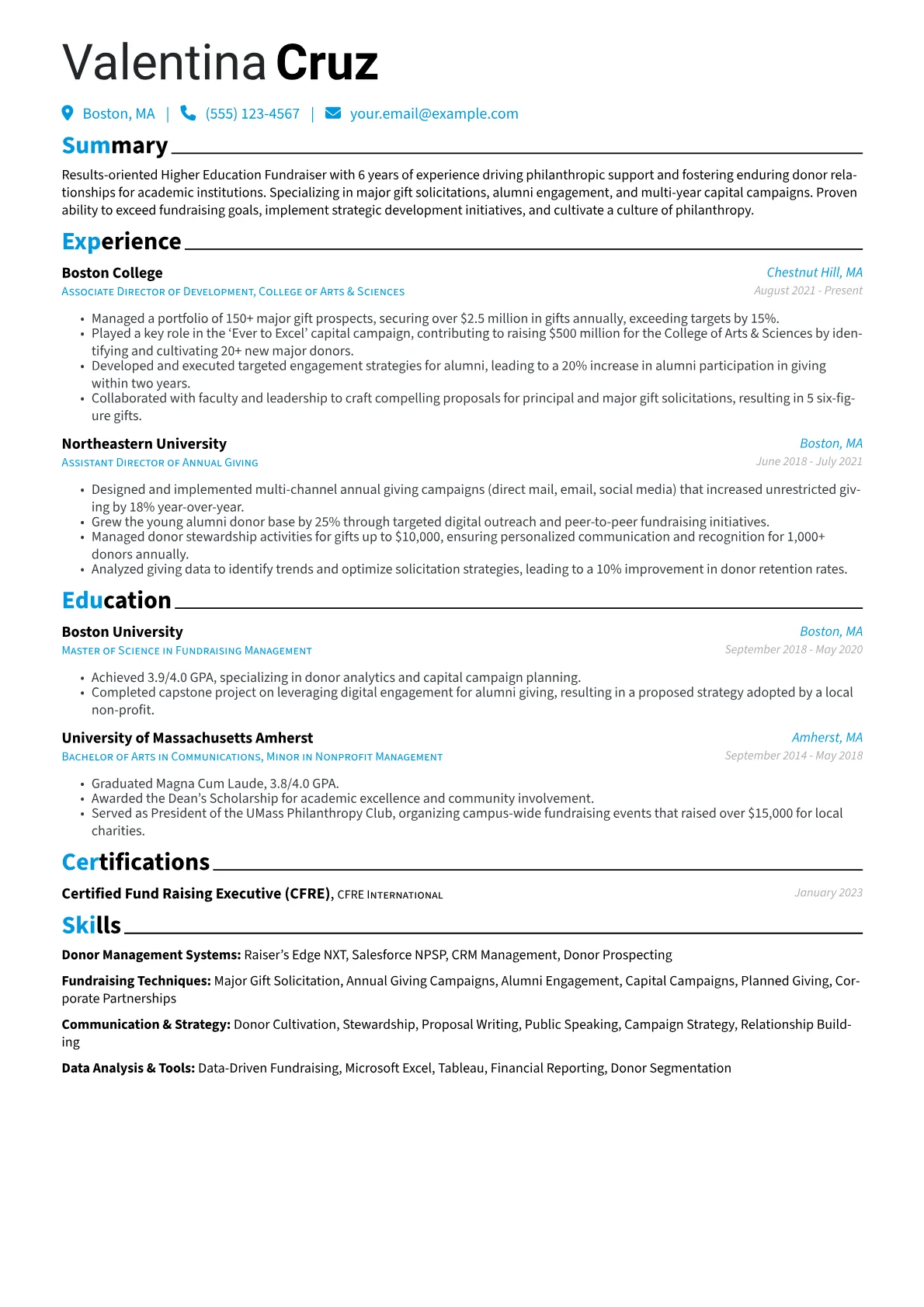 Higher Education version - Page 1
