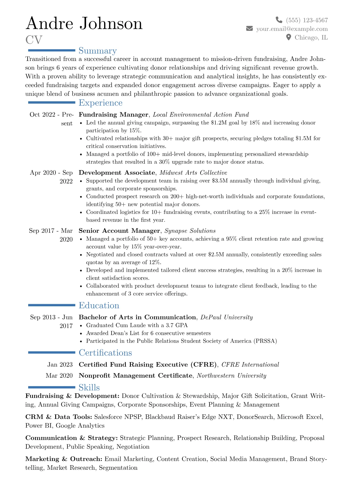 Career changer version - Page 1