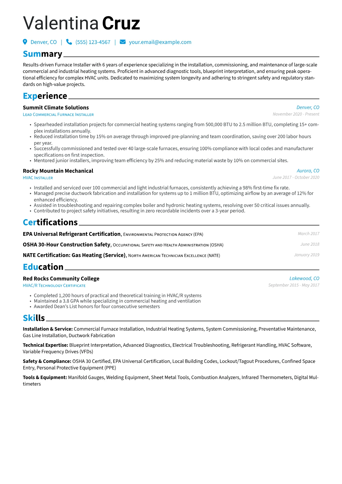 Commercial/Industrial version - Page 1