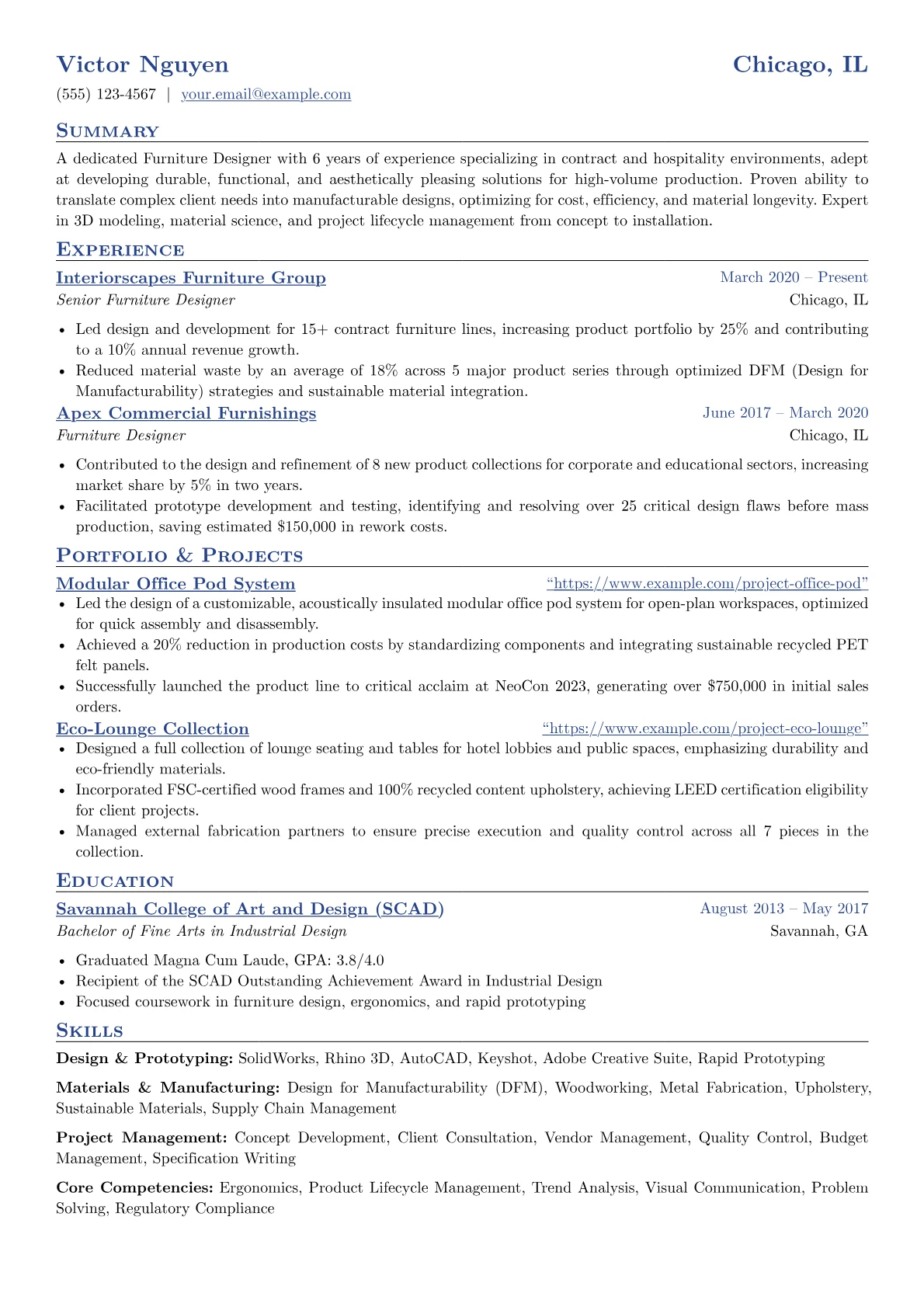 Contract & Hospitality version - Page 1