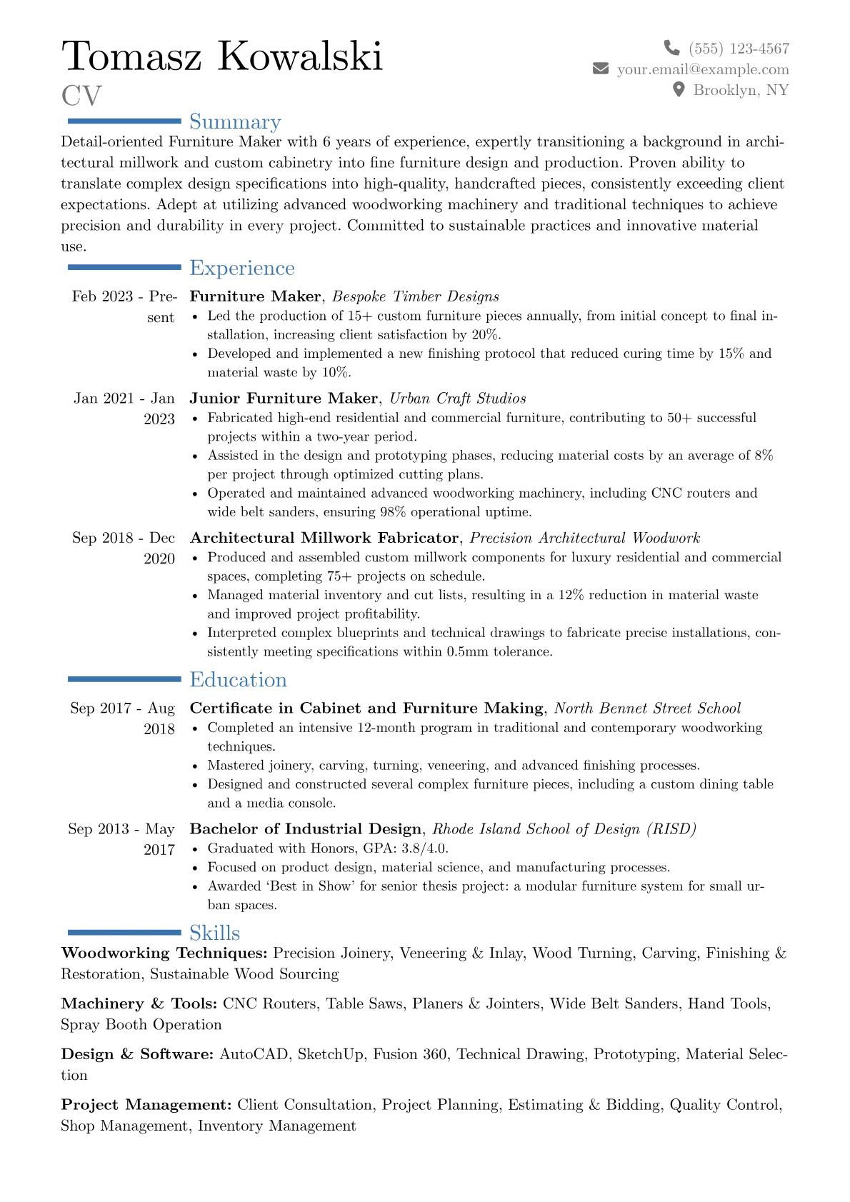 Career changer version - Page 1