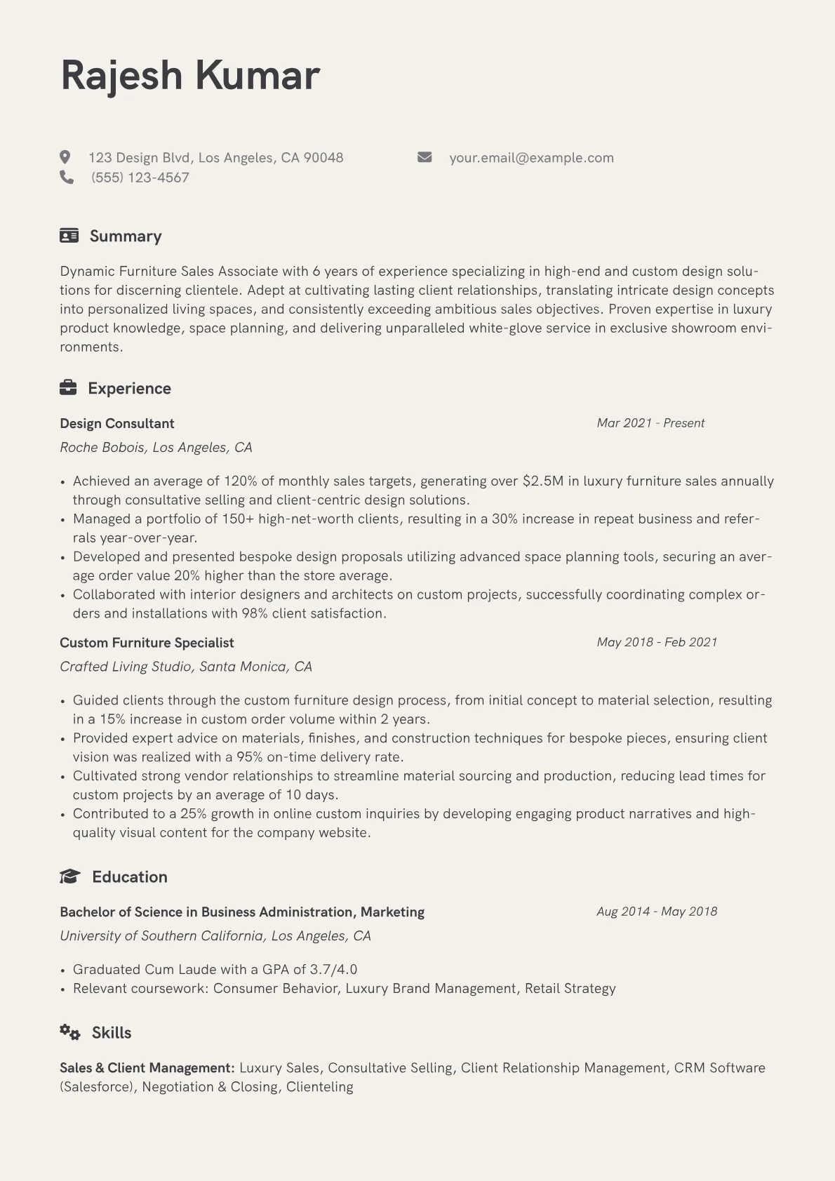 Luxury & Custom version - Page 1