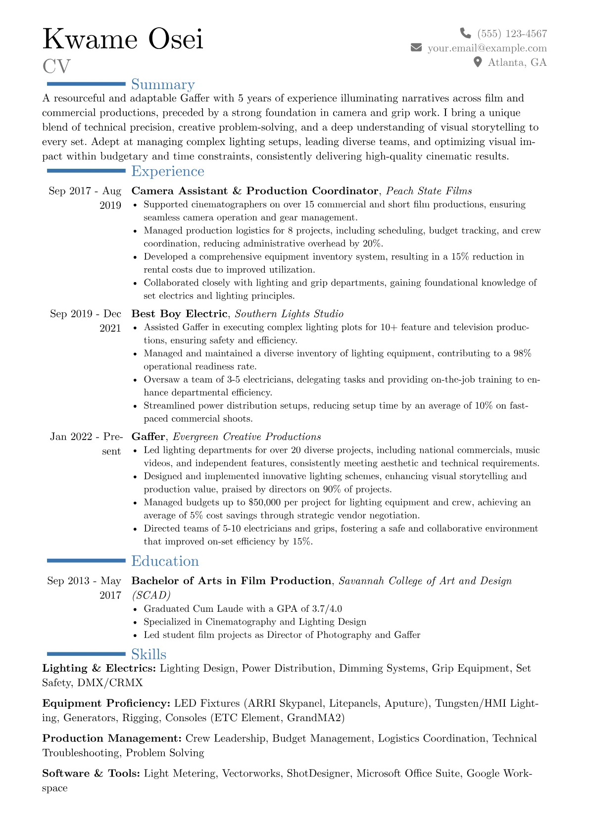 Career changer version - Page 1