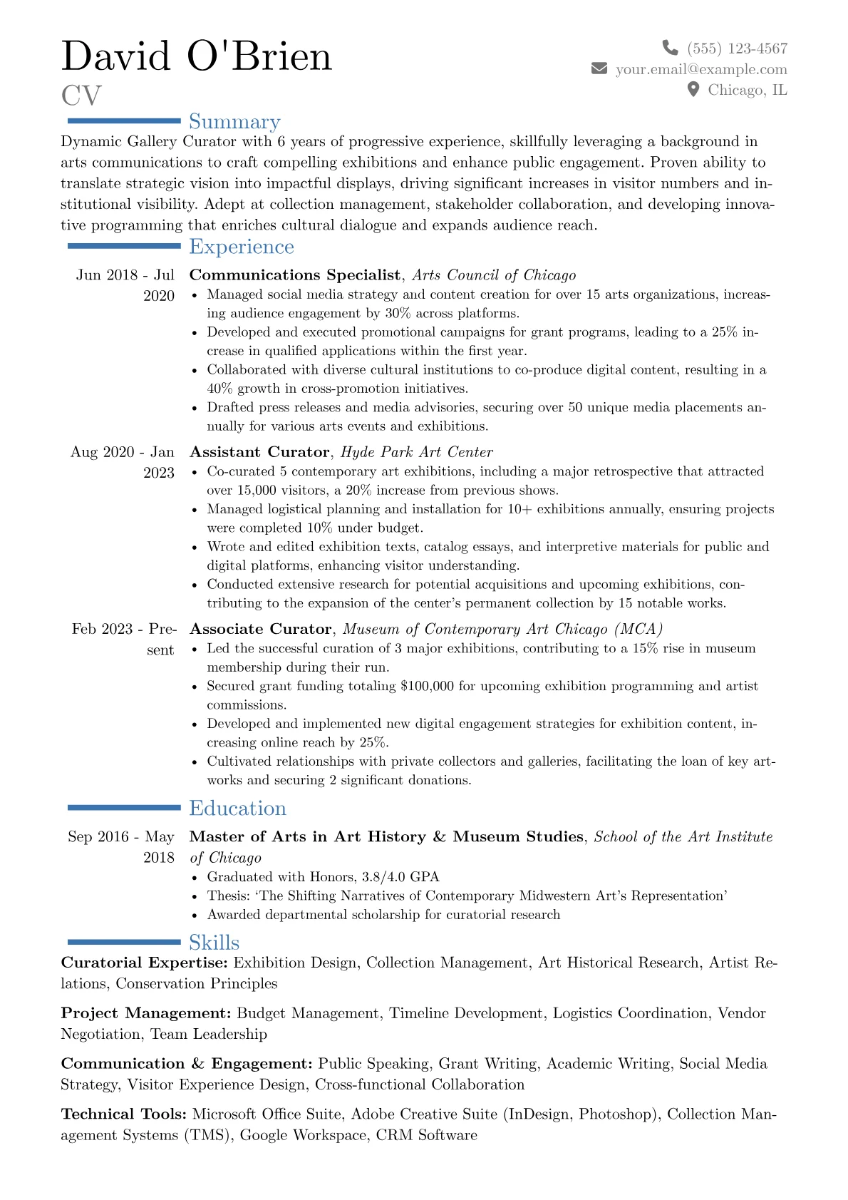 Career changer version - Page 1