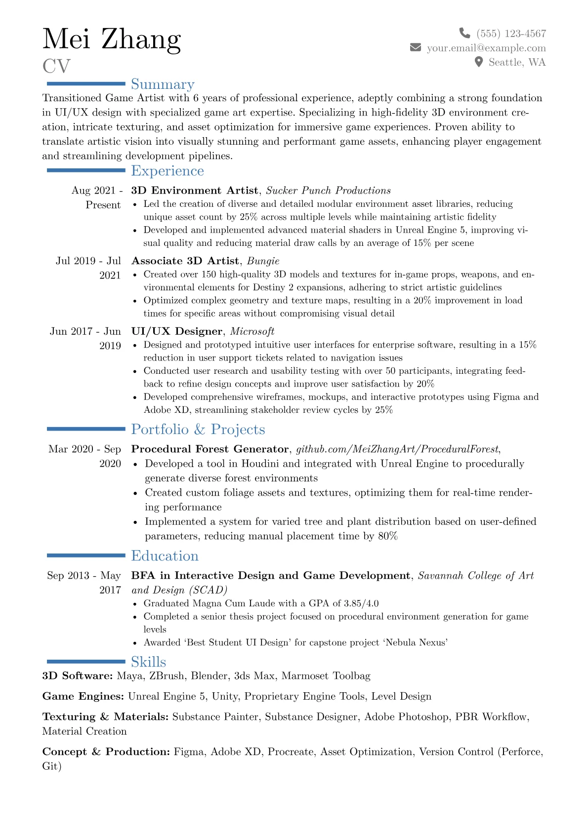 Career changer version - Page 1