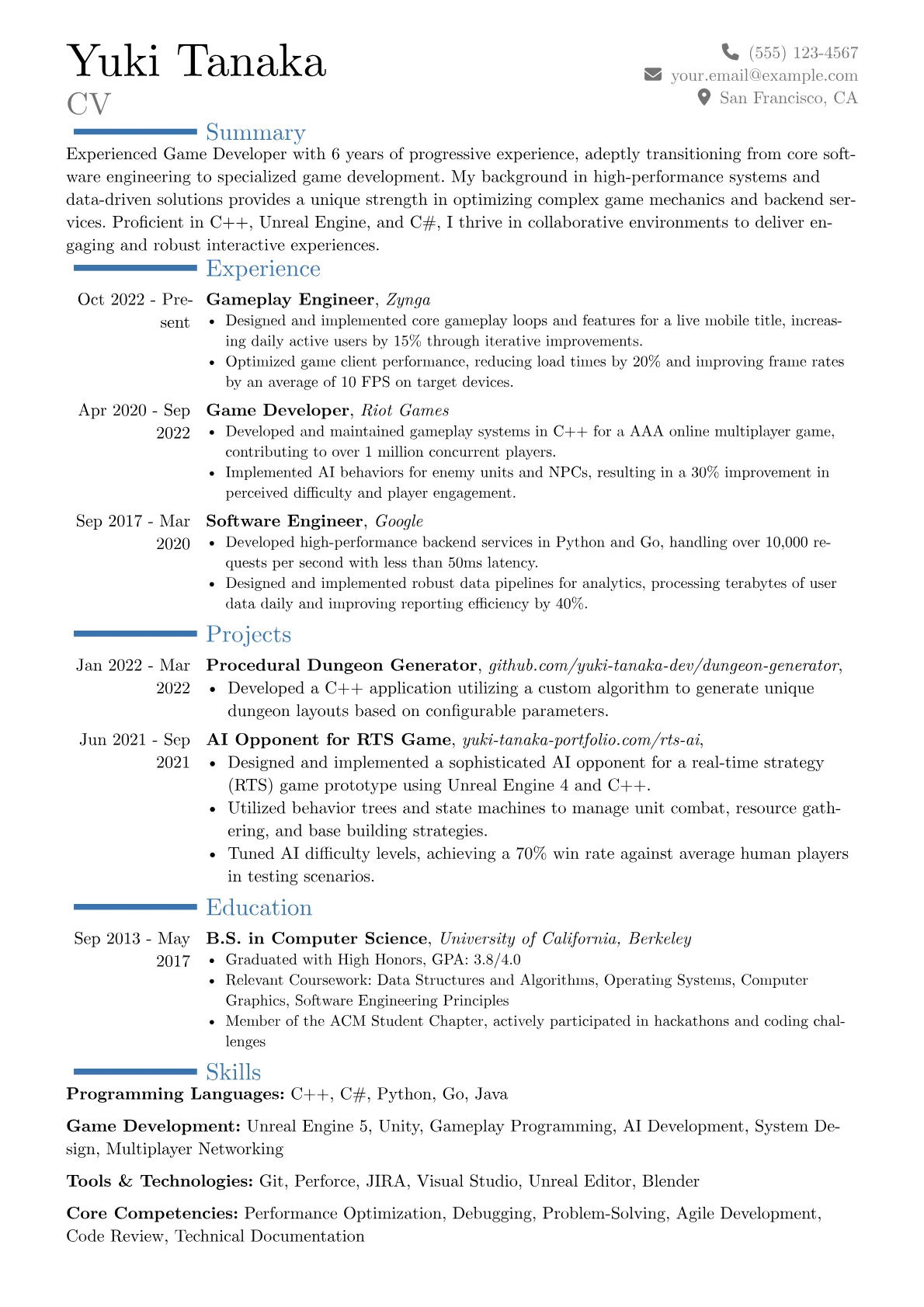 Career changer version - Page 1
