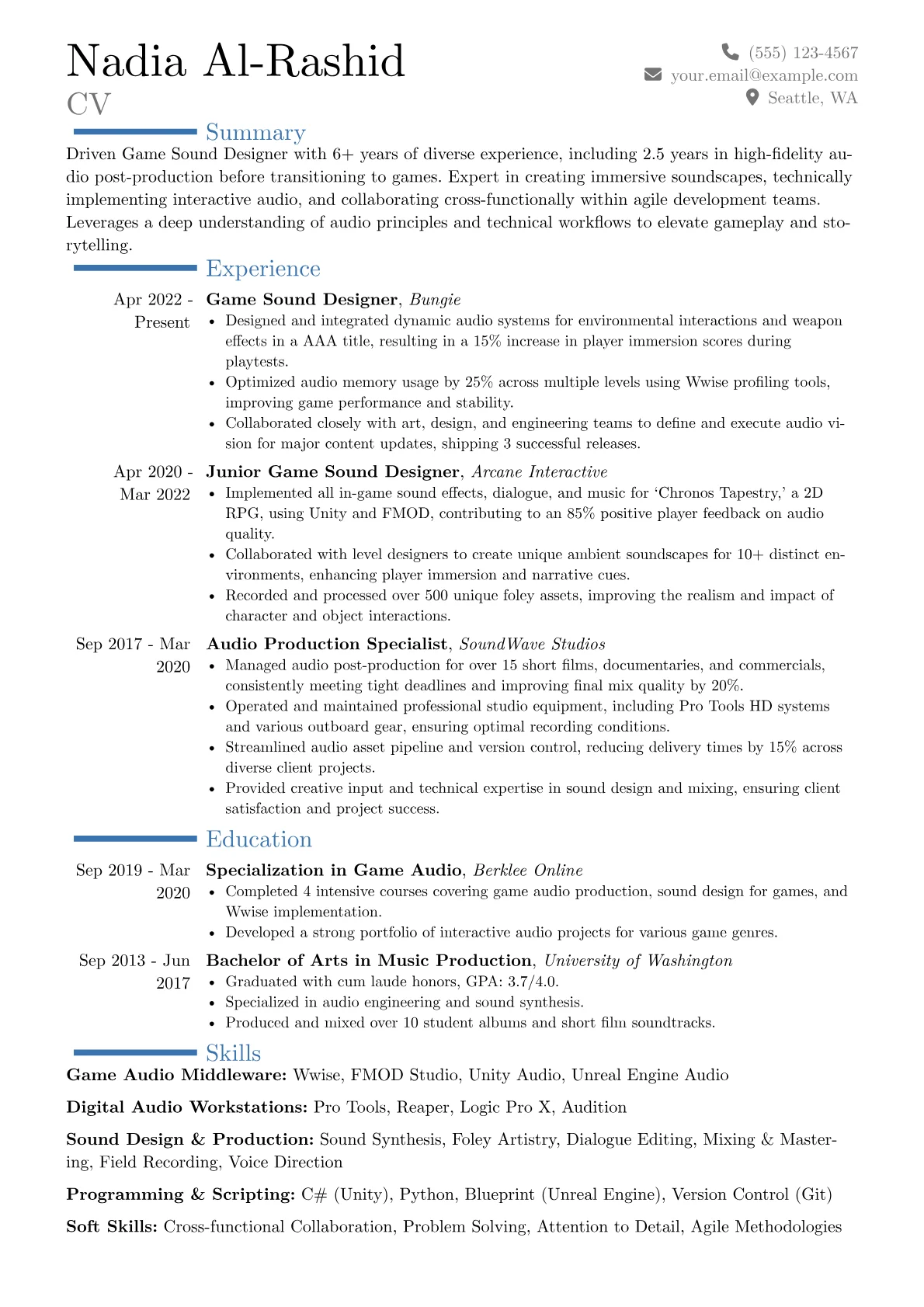 Career changer version - Page 1
