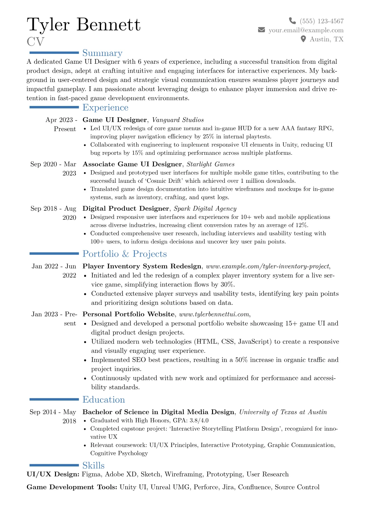 Career changer version - Page 1