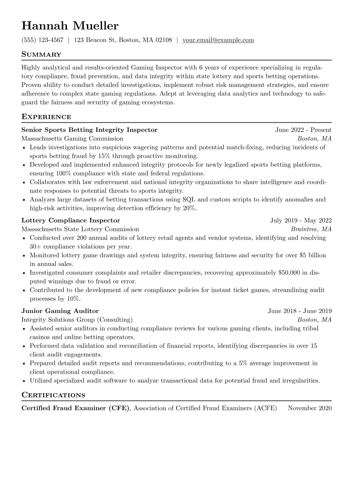 Gaming Inspector version - Page 1