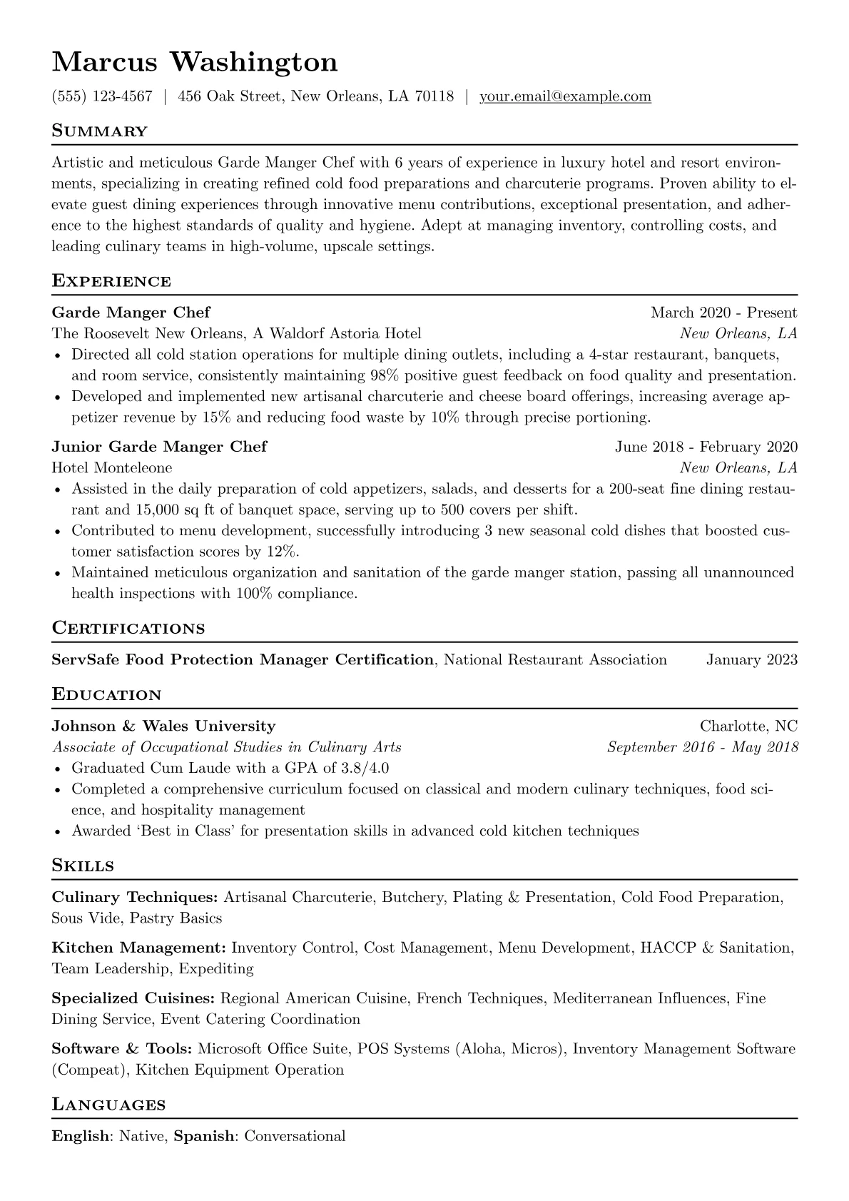 Culinary Techniques version - Page 1