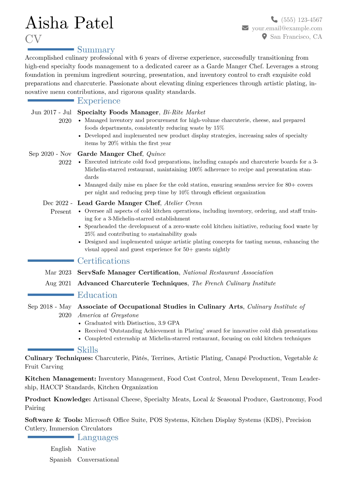Career changer version - Page 1