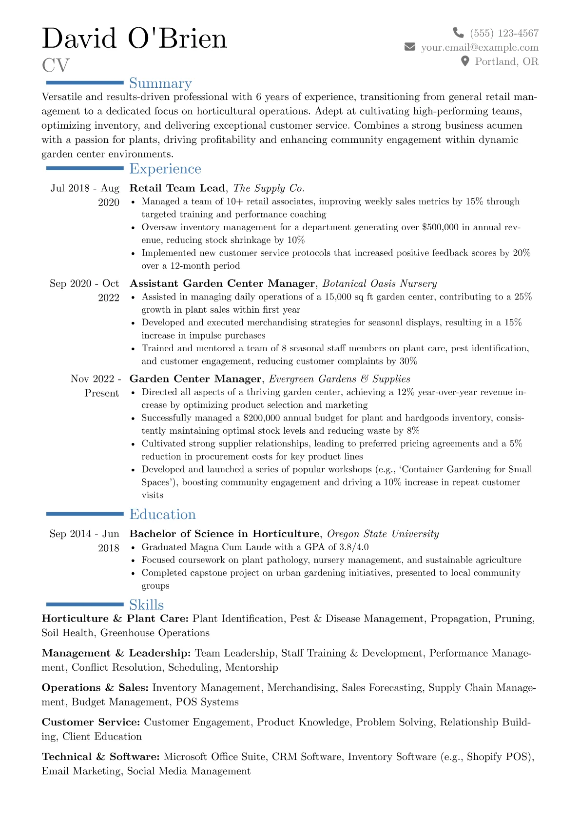 Career changer version - Page 1