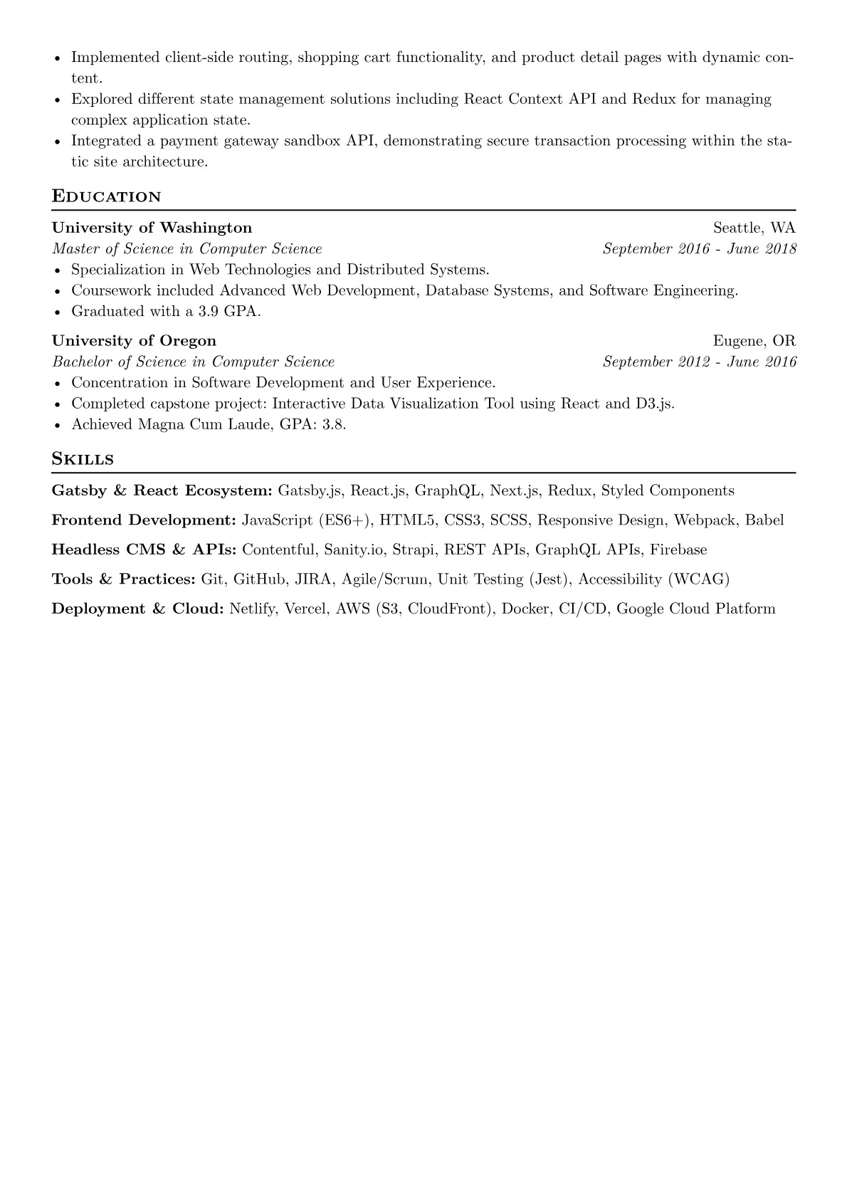 Gatsby Developer version - Page 2