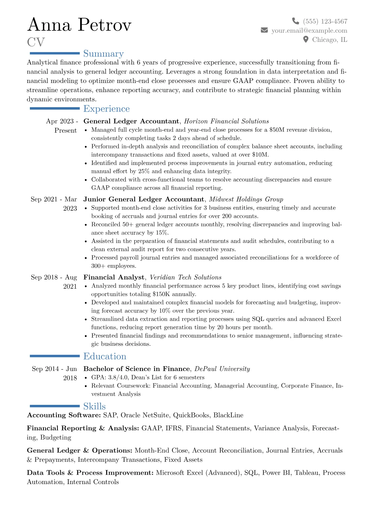 Career changer version - Page 1