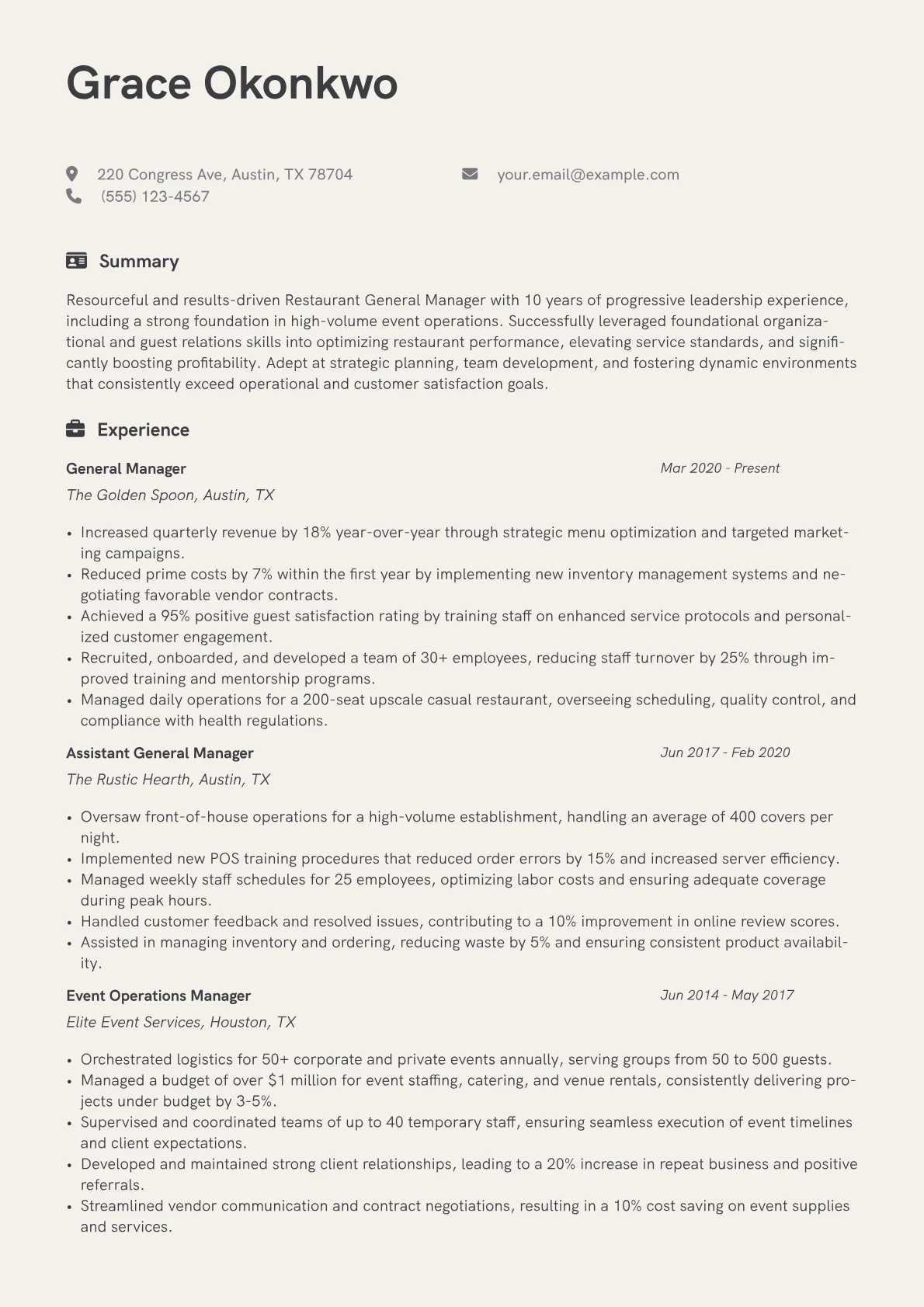 Career changer version - Page 1