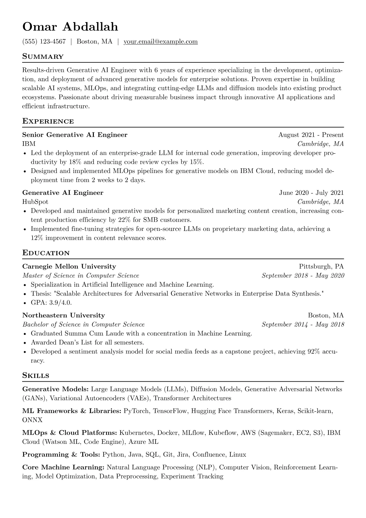 Generative Models version - Page 1