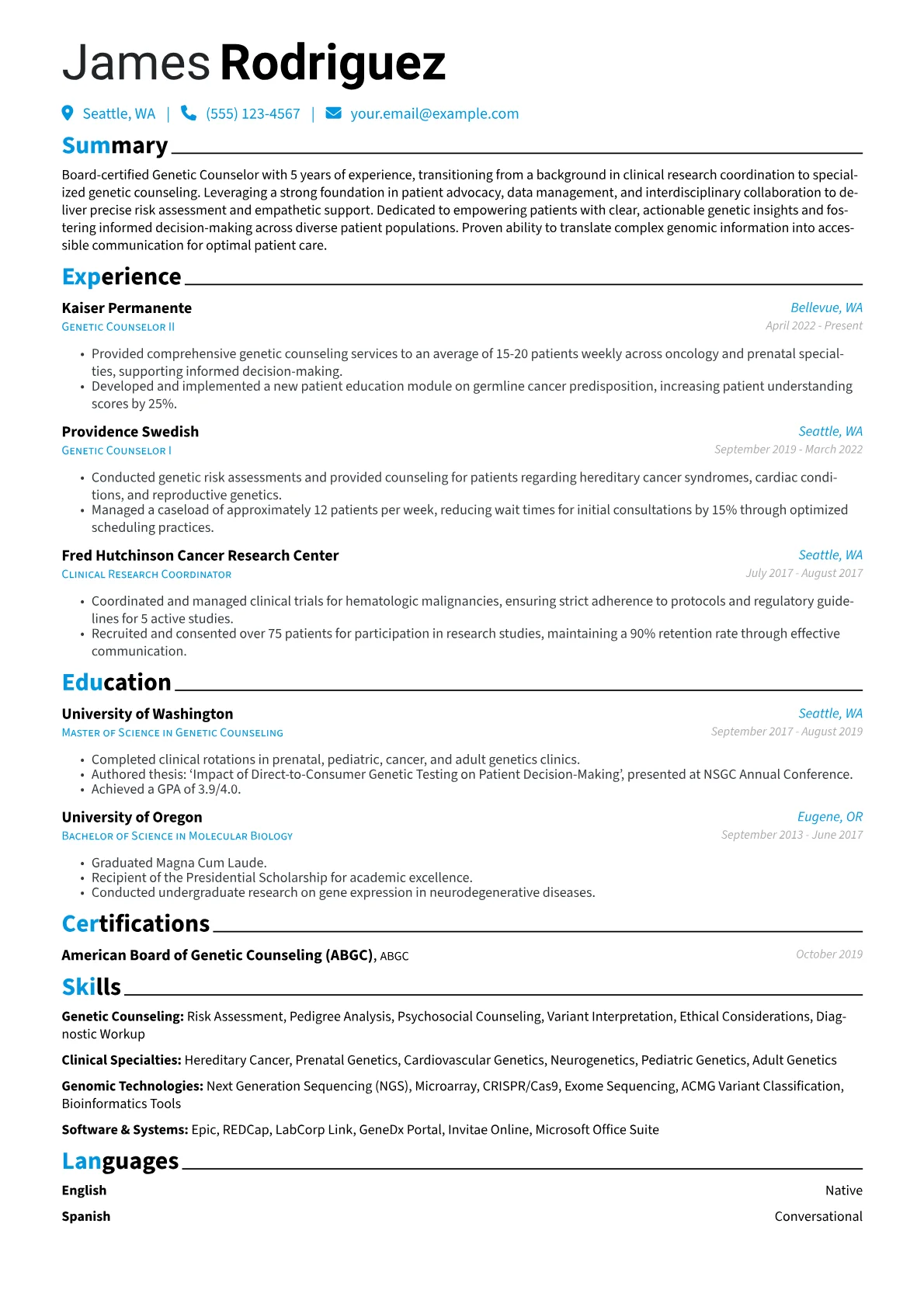 Career changer version - Page 1