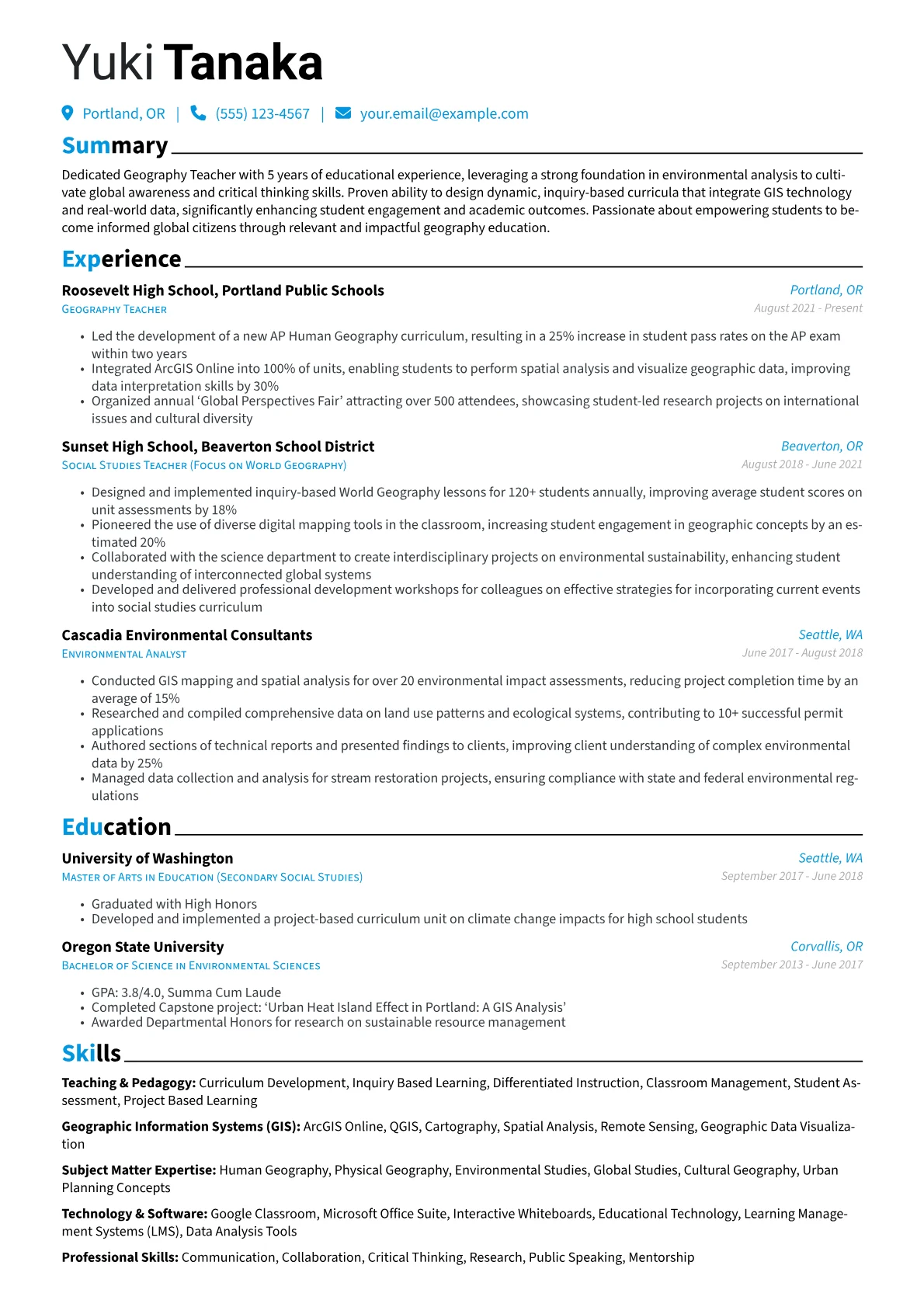 Career changer version - Page 1
