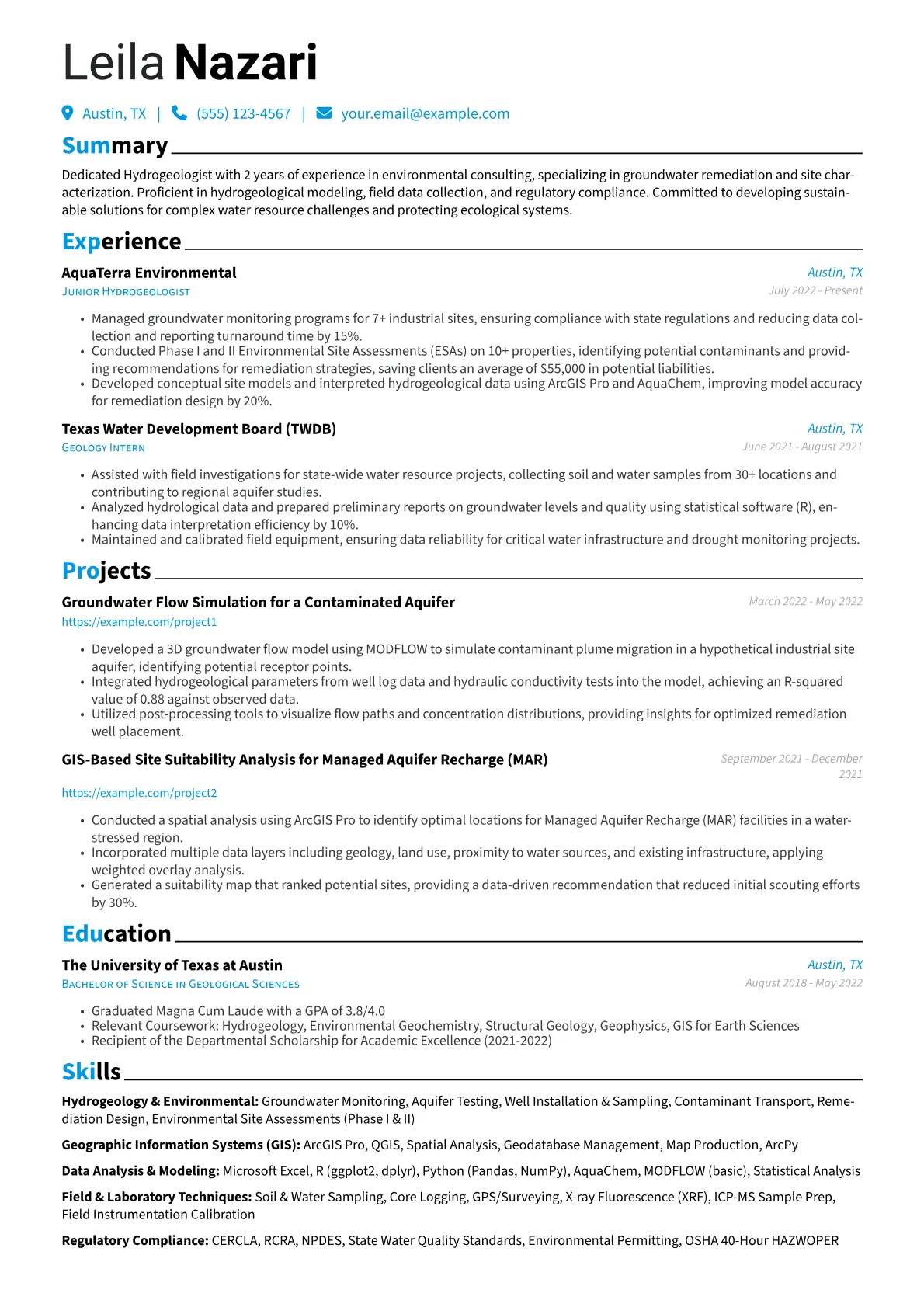 Geologist version - Page 1