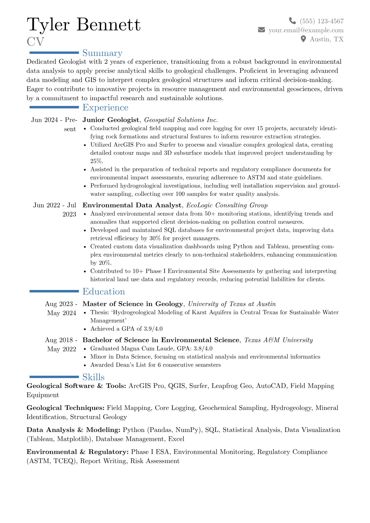 Career changer version - Page 1