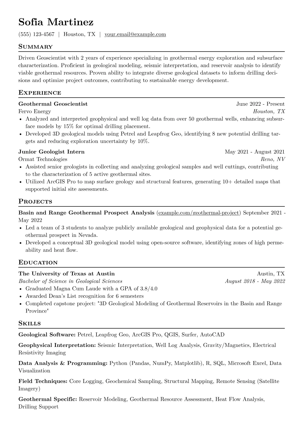 Geothermal Exploration version - Page 1