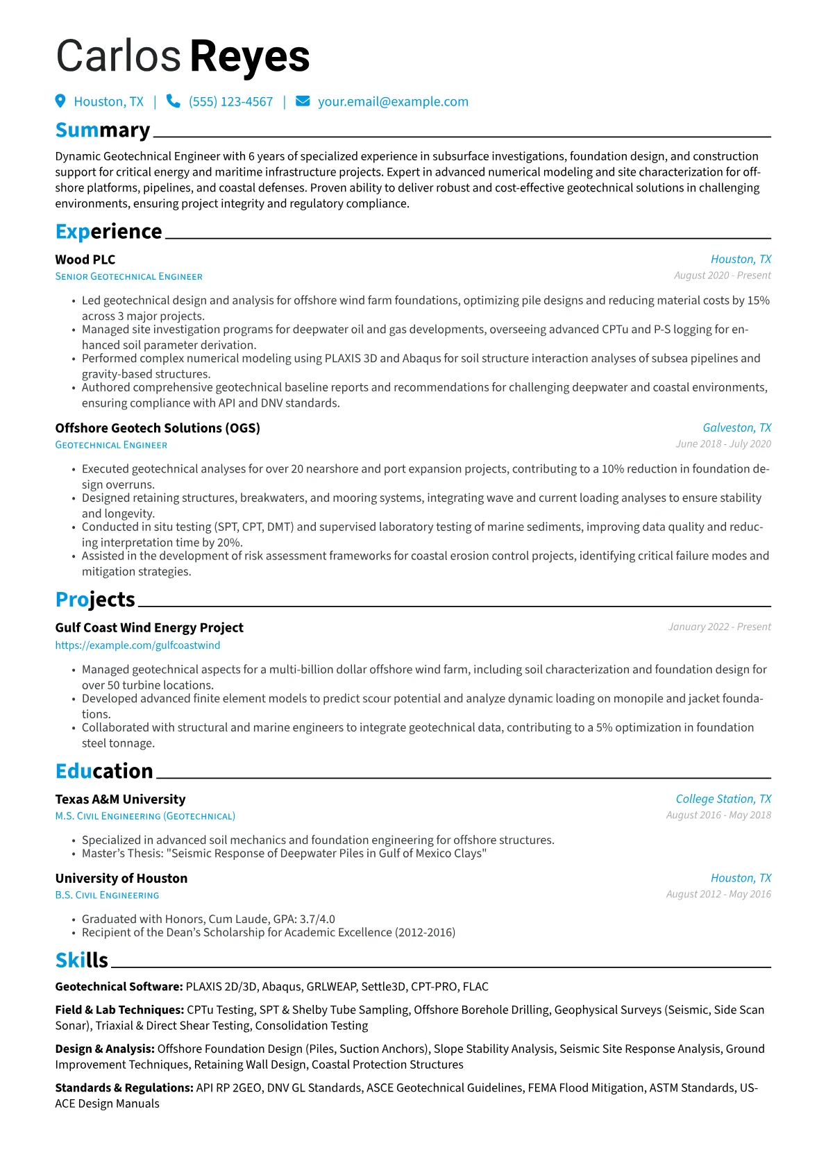 Geotechnical Engineer version - Page 1