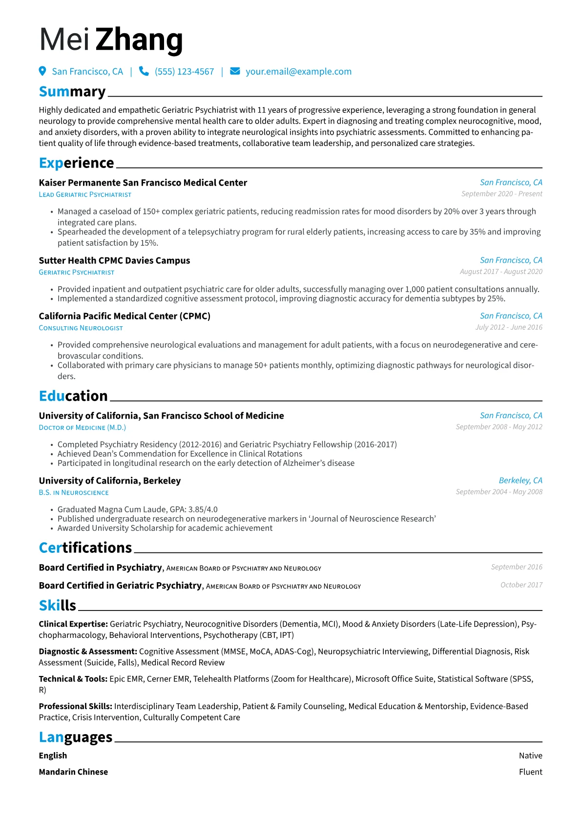 Career changer version - Page 1
