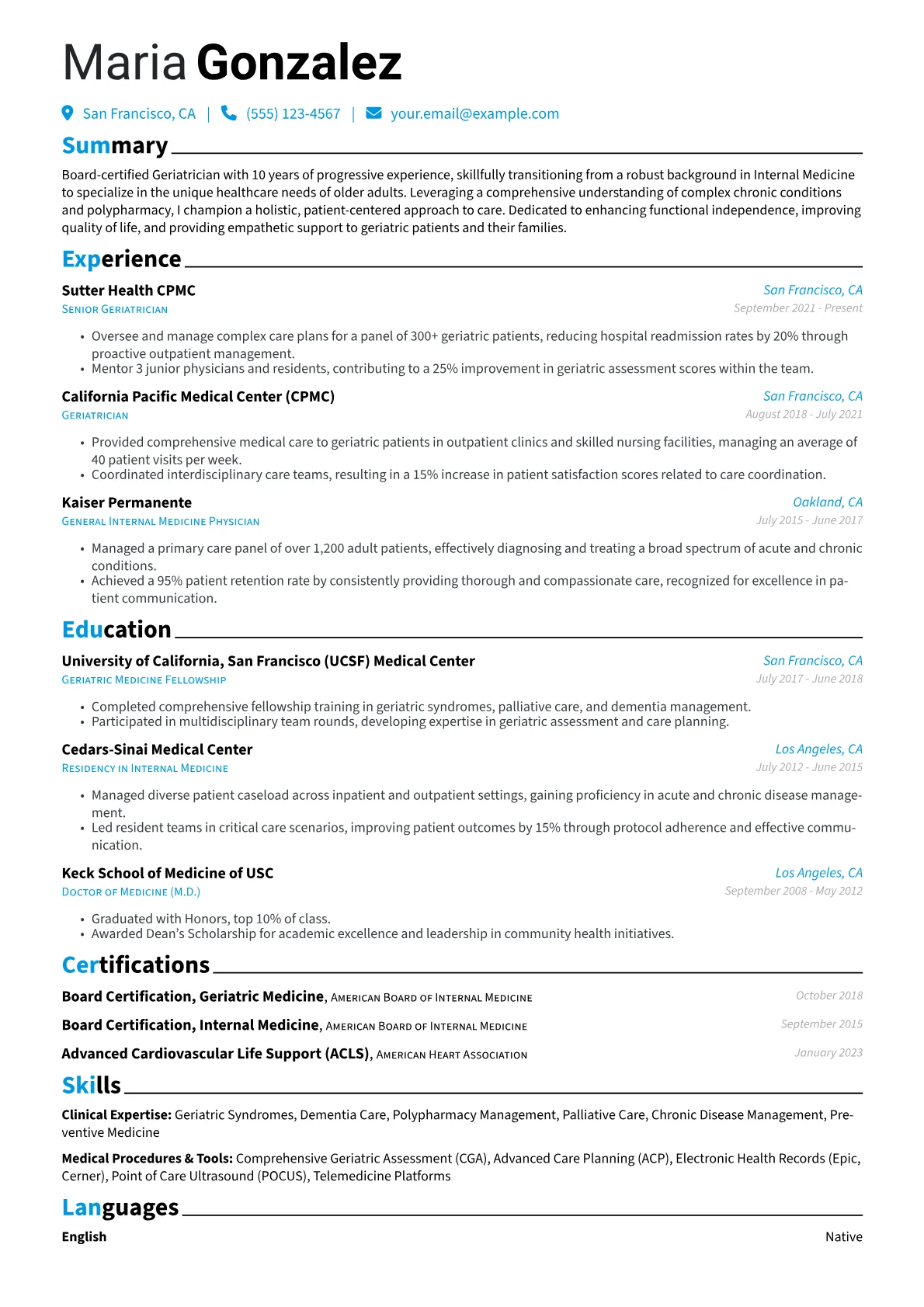 Career changer version - Page 1