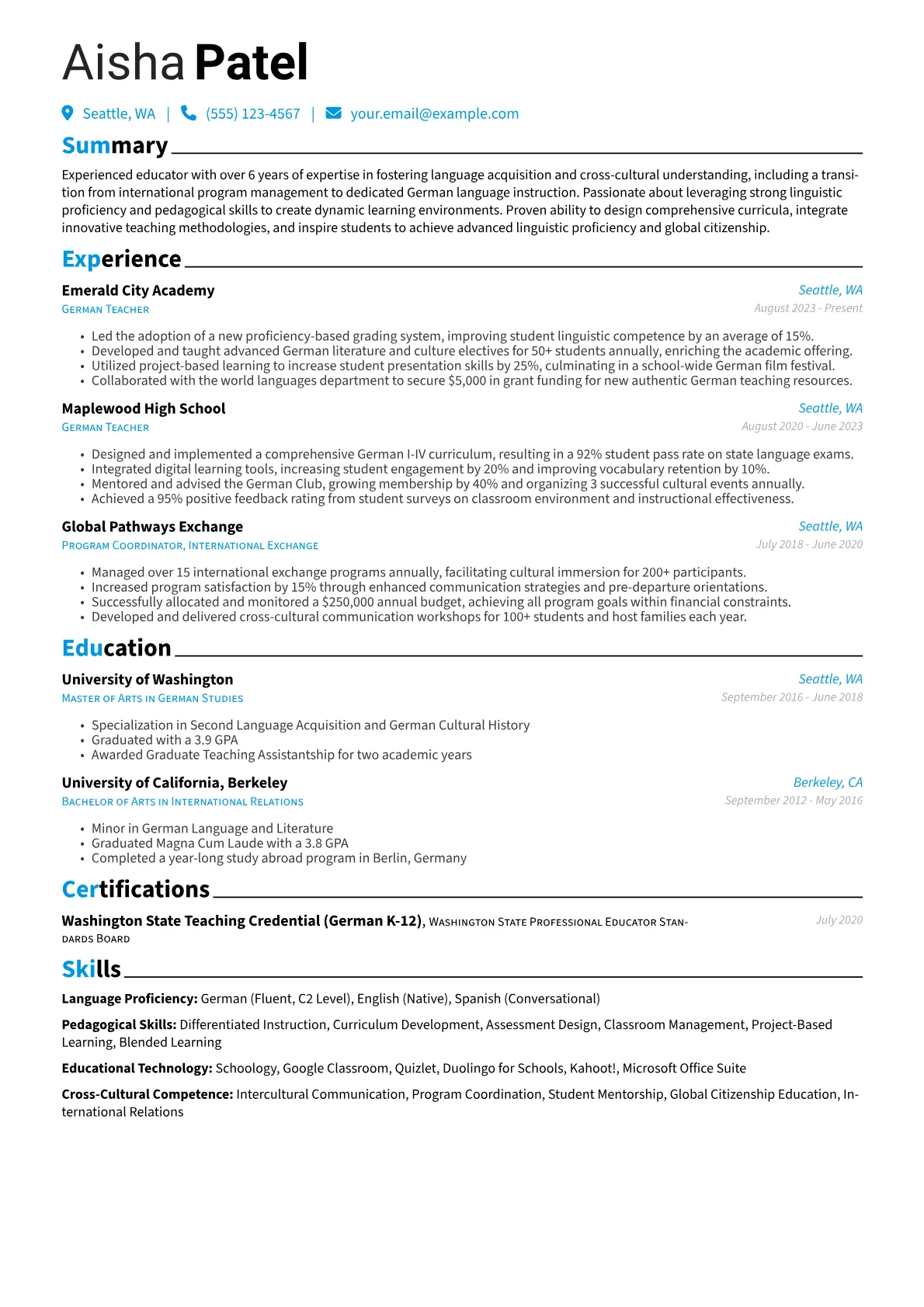 Career changer version - Page 1