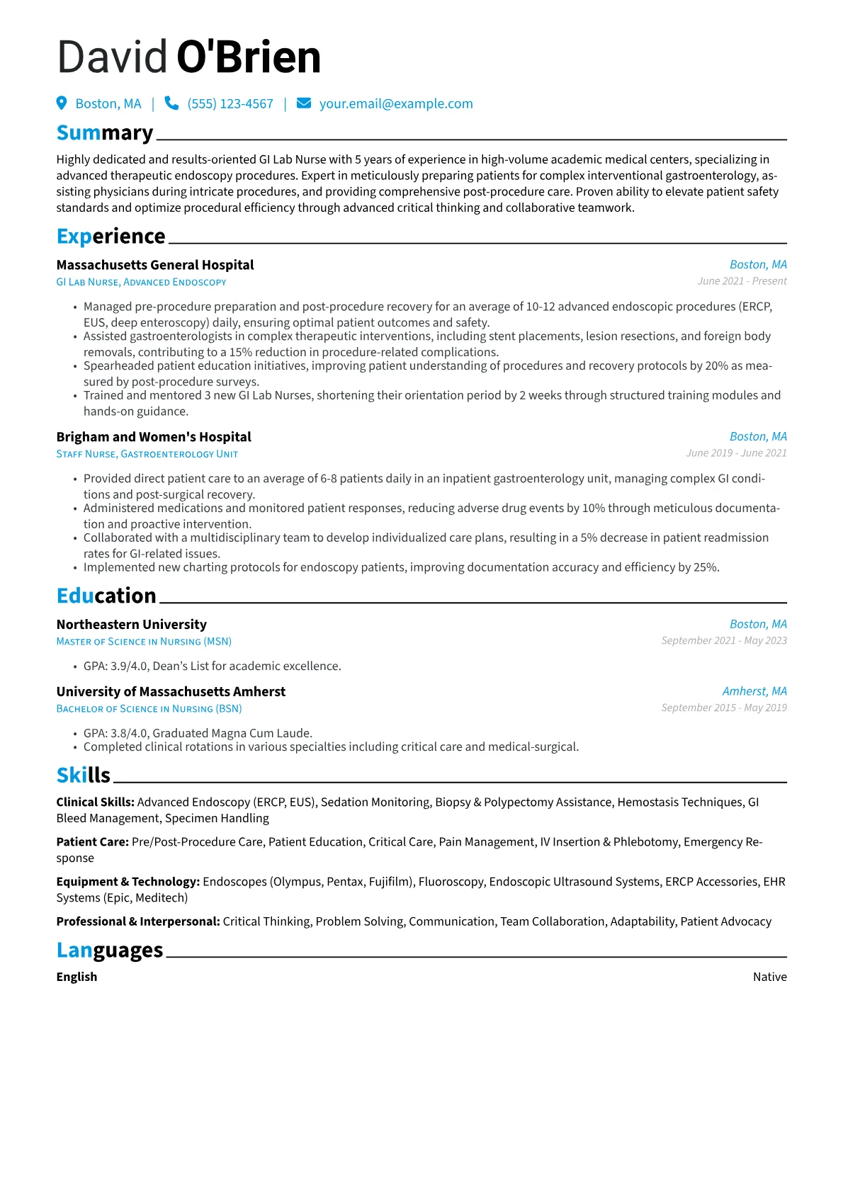 Clinical Skills version - Page 1