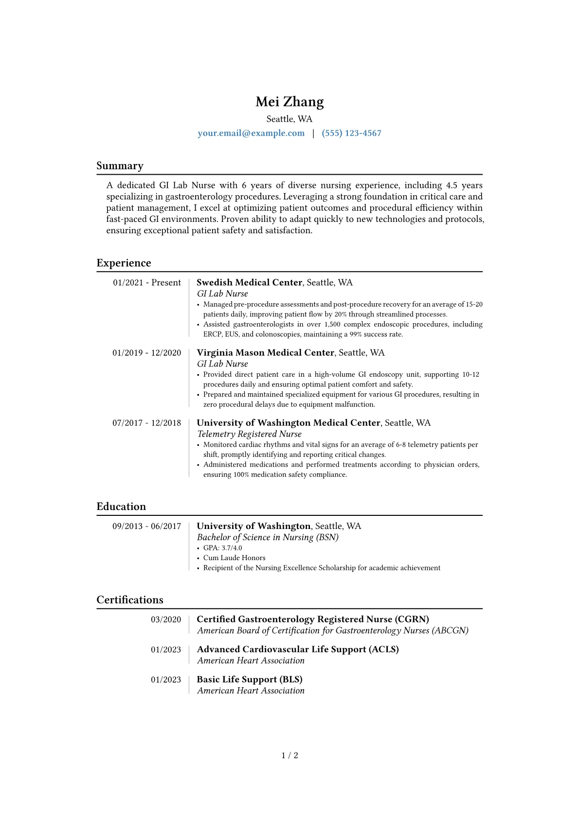 Career changer version - Page 1
