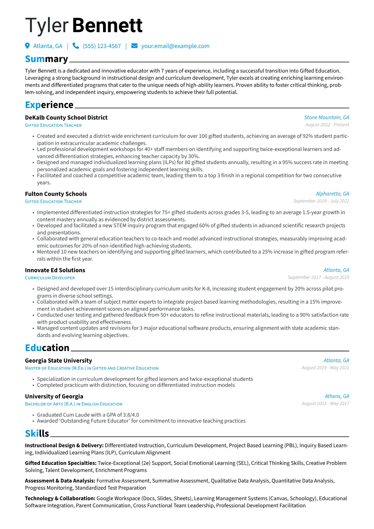 Career changer version - Page 1
