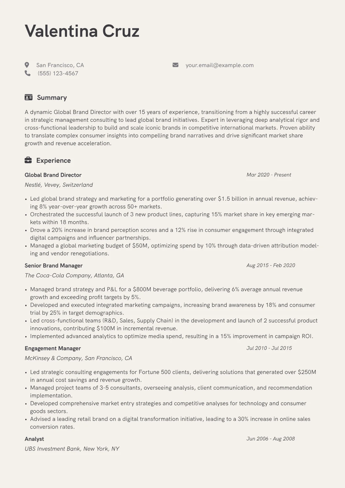 Career changer version - Page 1
