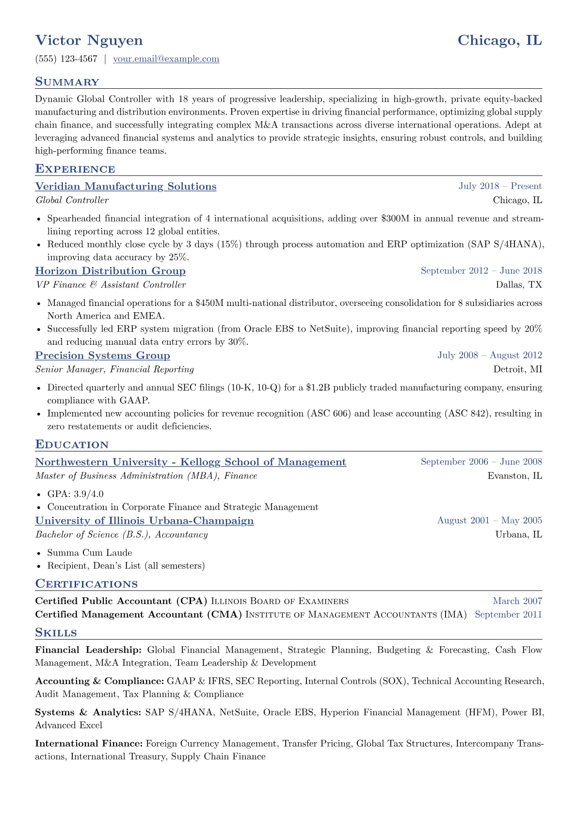 Global Operations version - Page 1