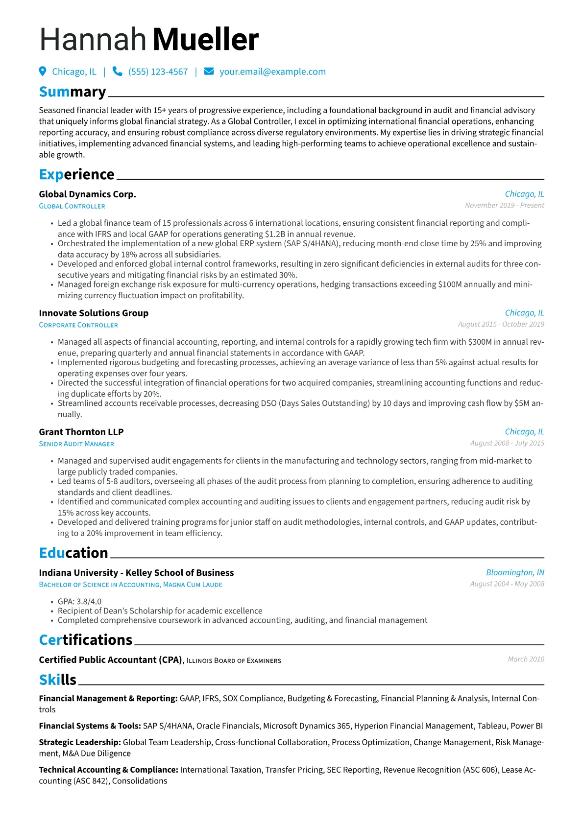 Career changer version - Page 1