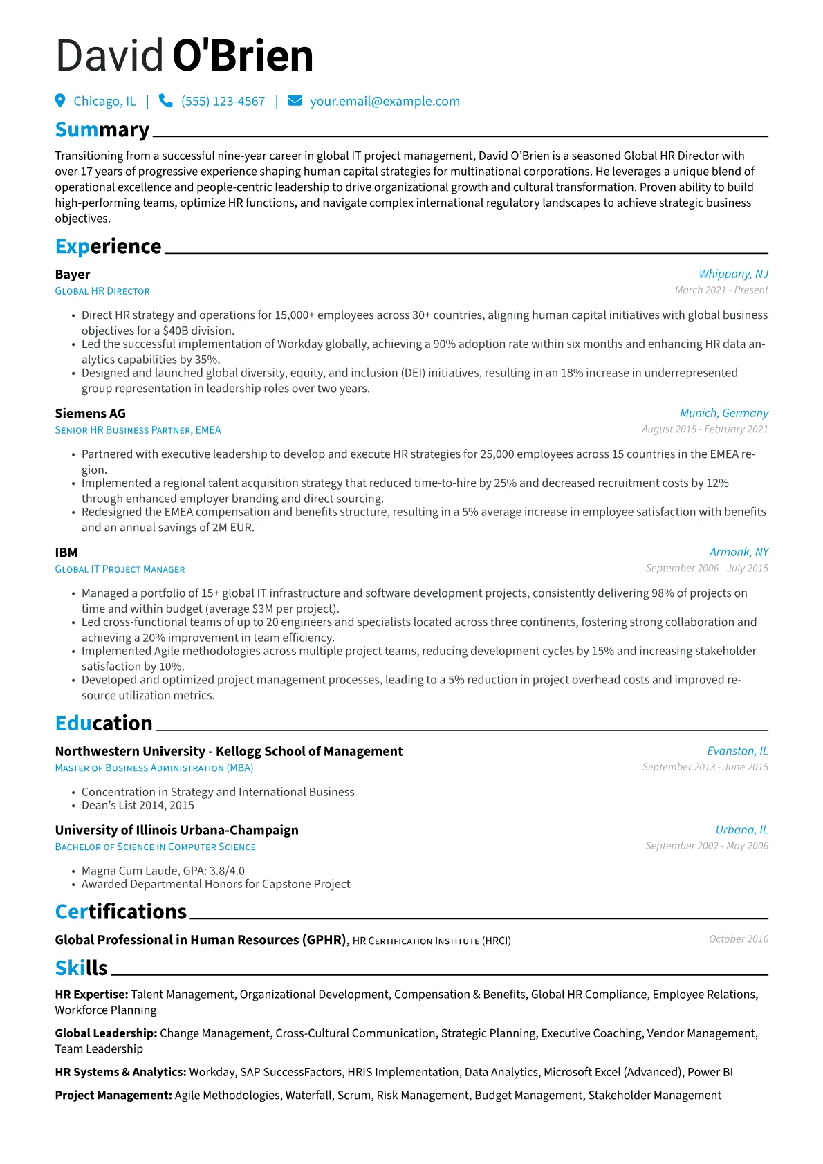 Career changer version - Page 1