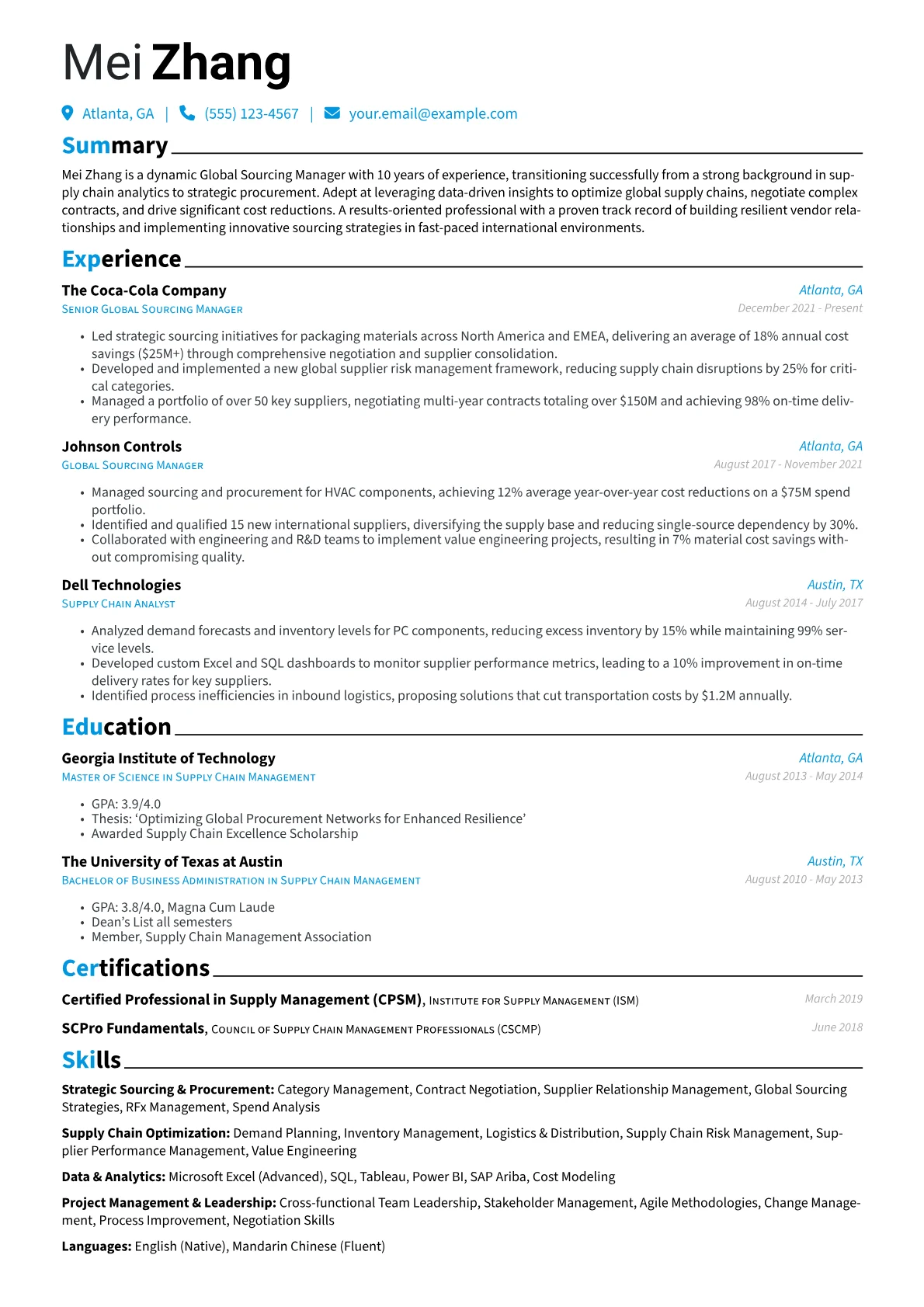Career changer version - Page 1