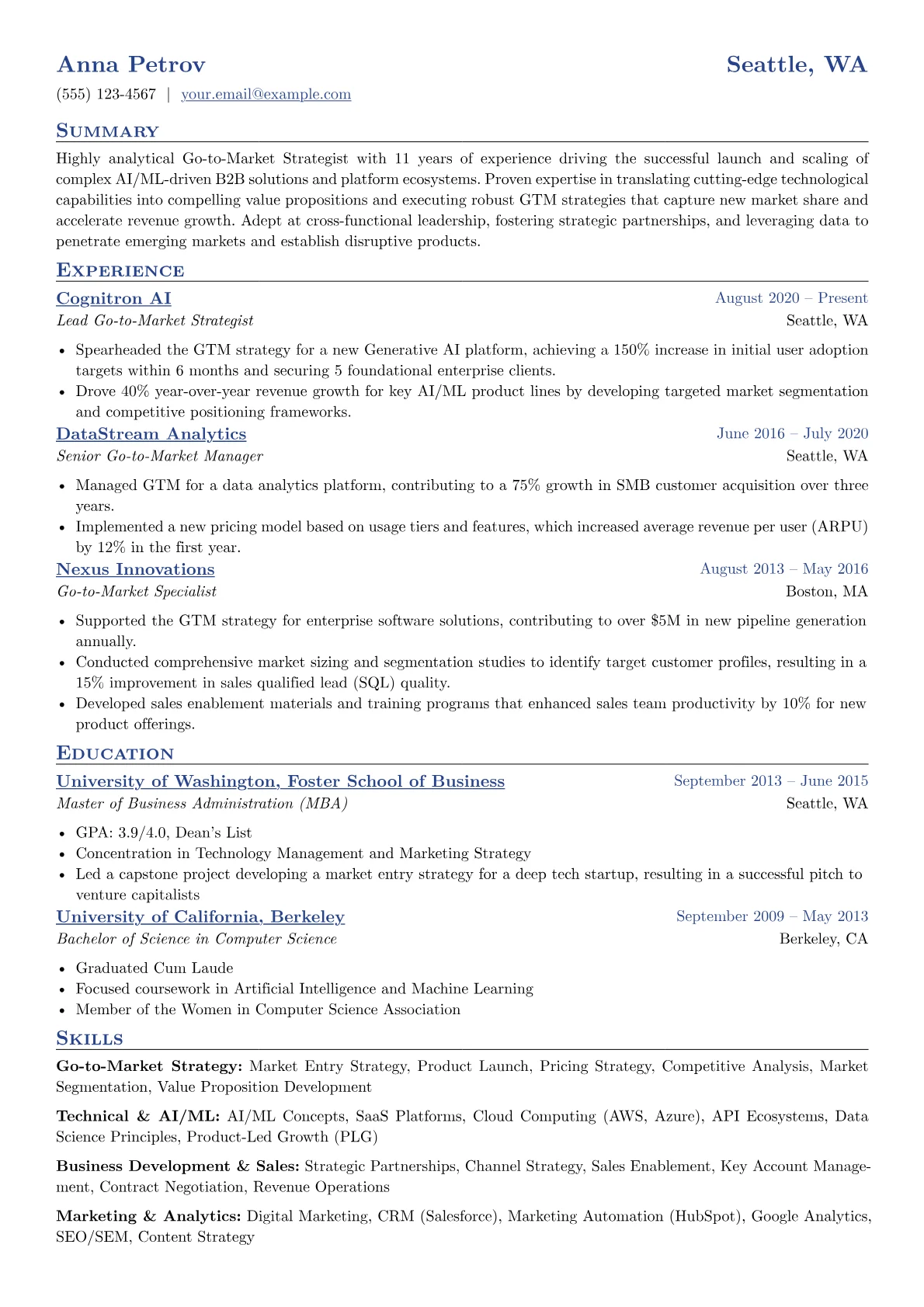 Go-to-Market version - Page 1