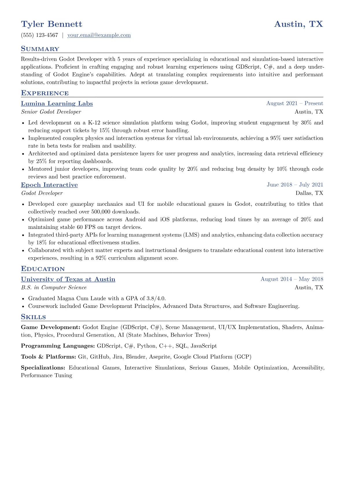 Godot Developer version - Page 1