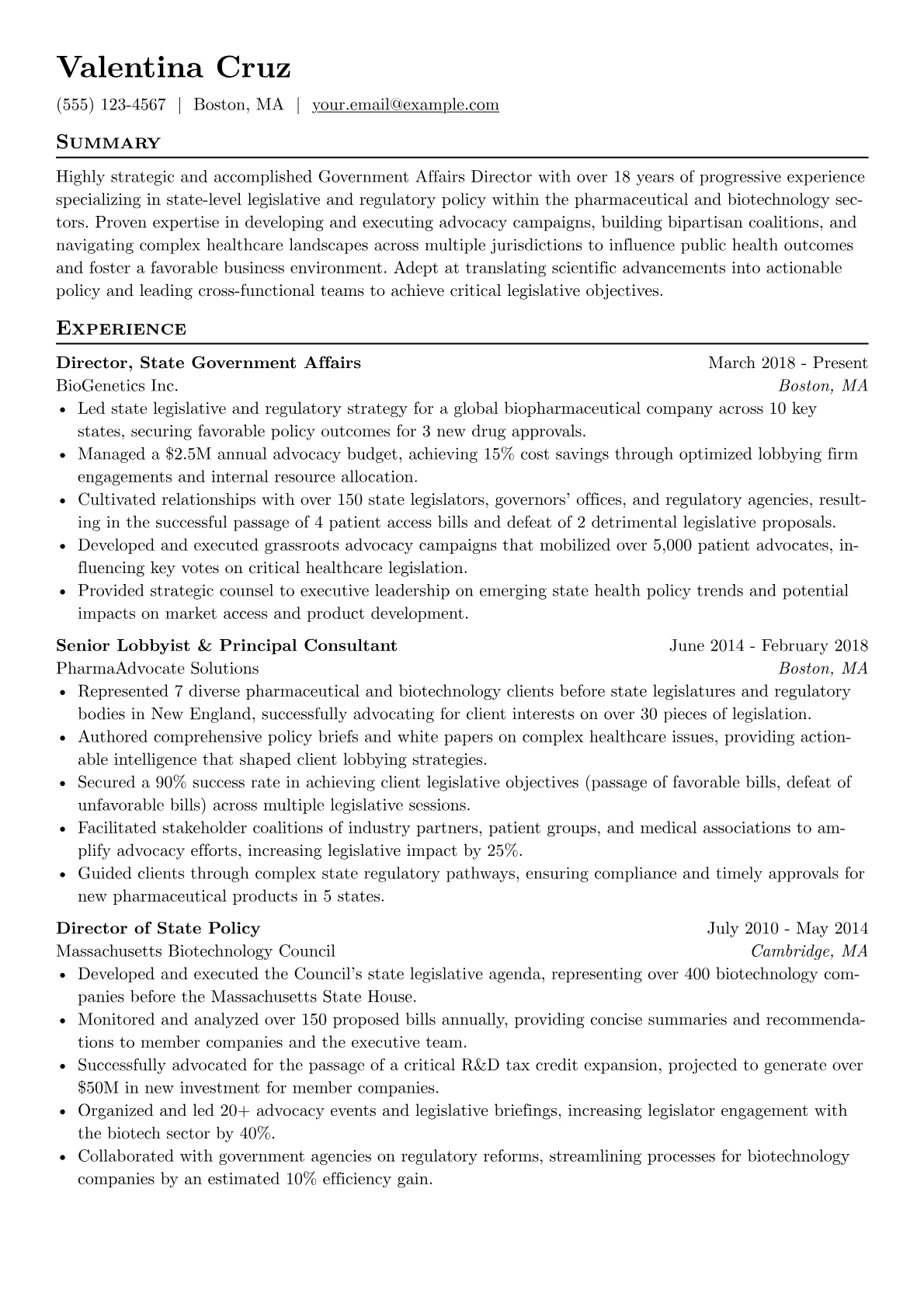 State-Level Healthcare version - Page 1